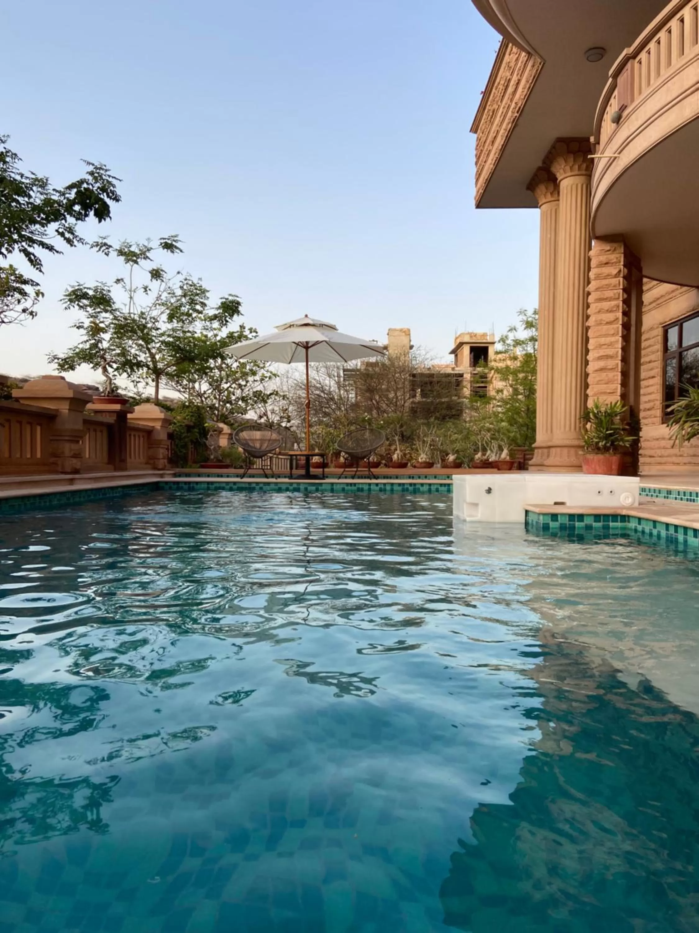 Swimming pool in The Almond Tree