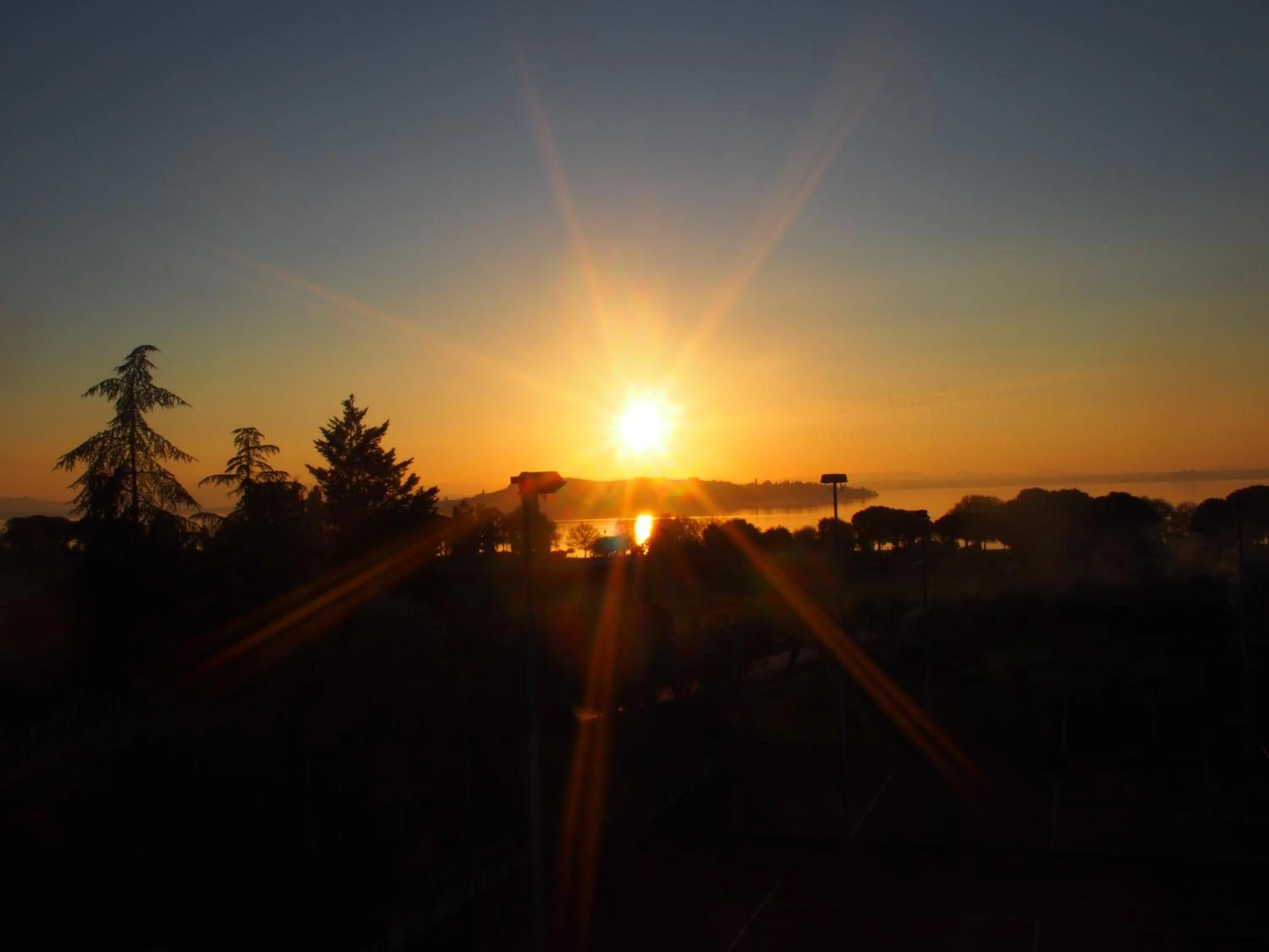 Lake view in Hotel Le Tre Isole