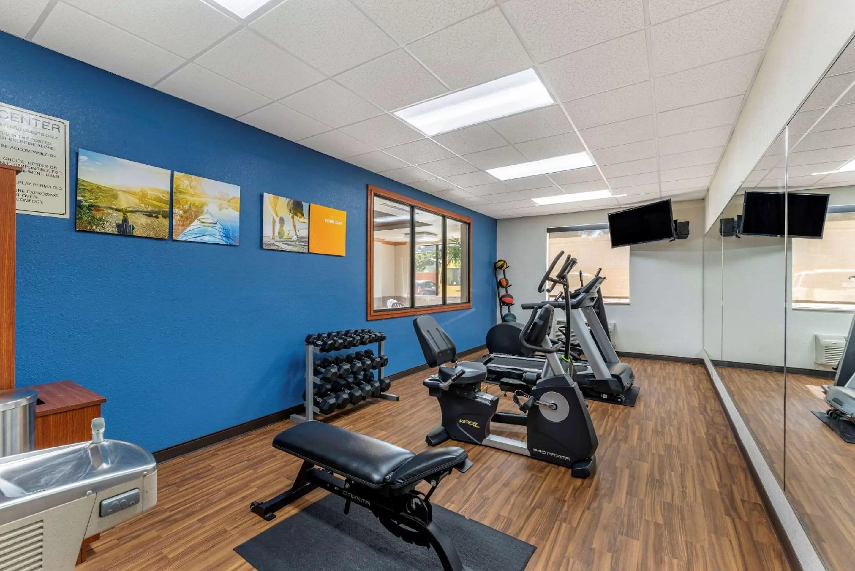 Fitness centre/facilities in Comfort Inn & Suites El Dorado