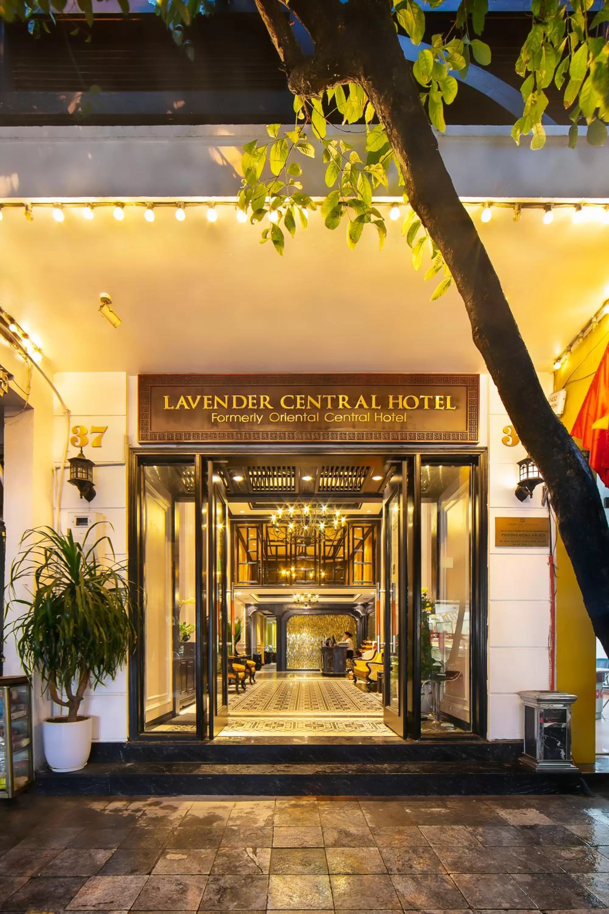 Facade/entrance in Lavender Central Hotel & Spa Hanoi