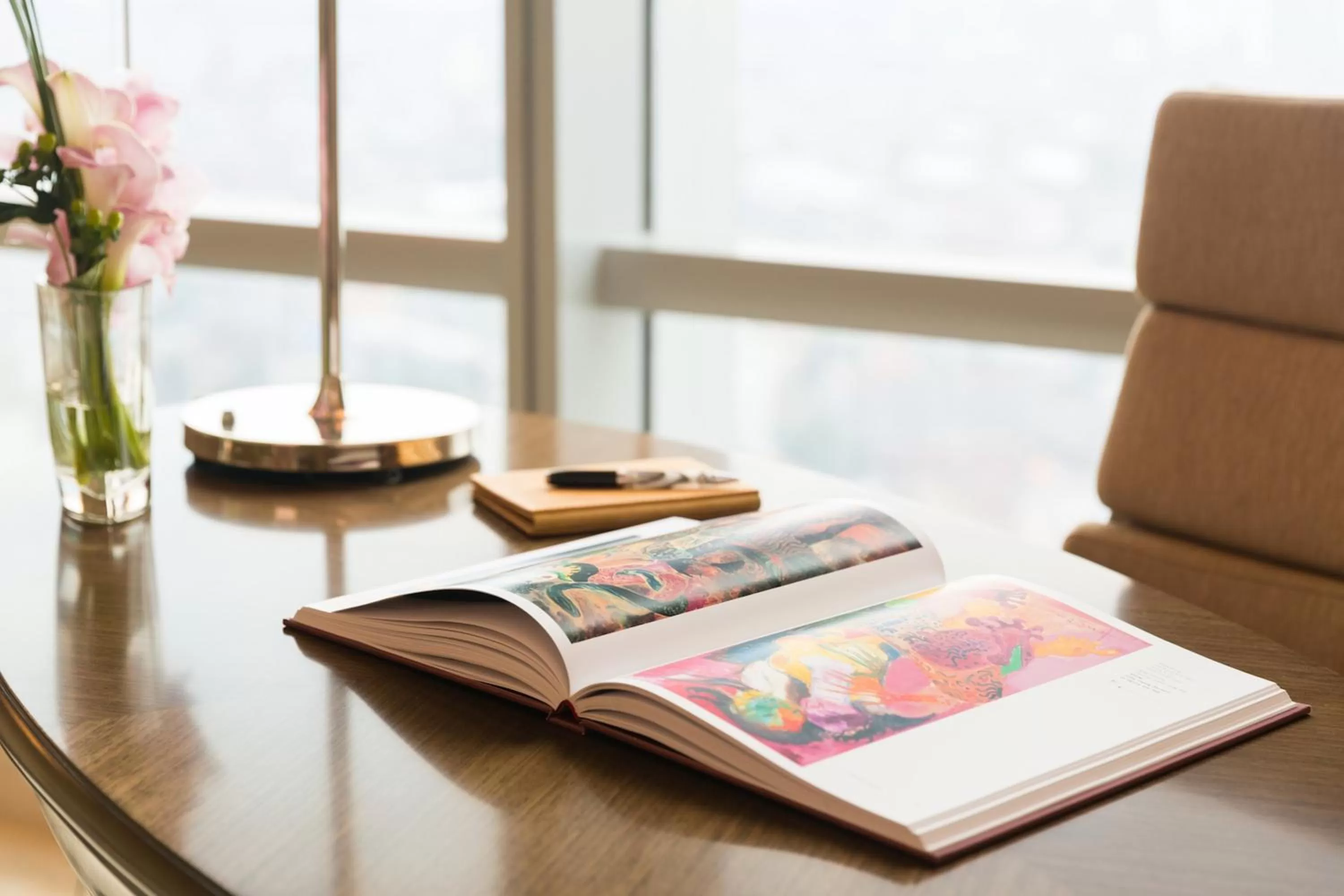 Seating area in Raffles Jakarta