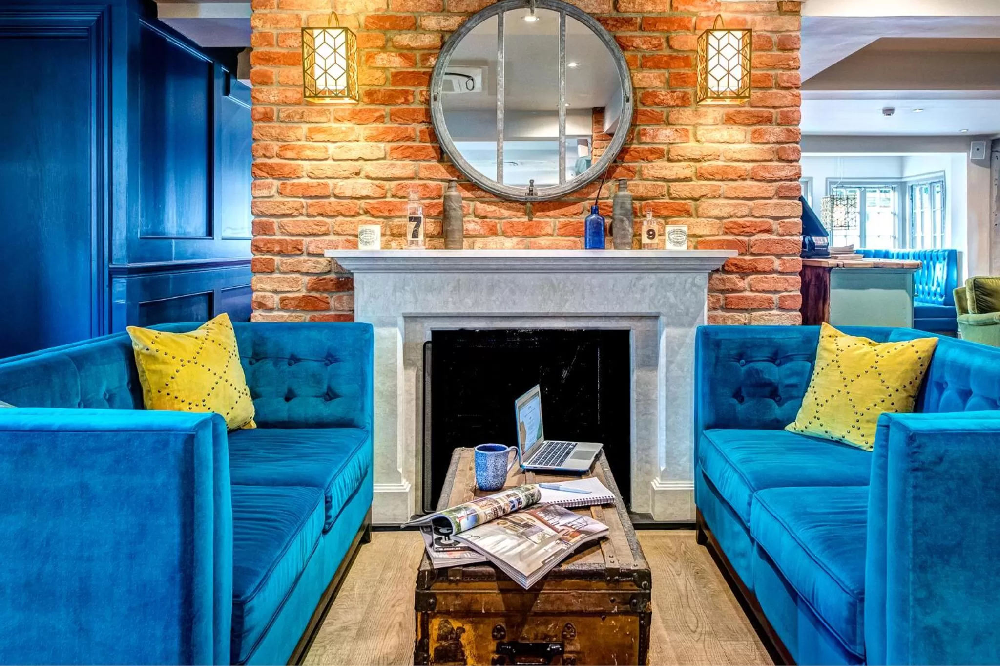 Lounge or bar in The Great House, Sonning, Berkshire