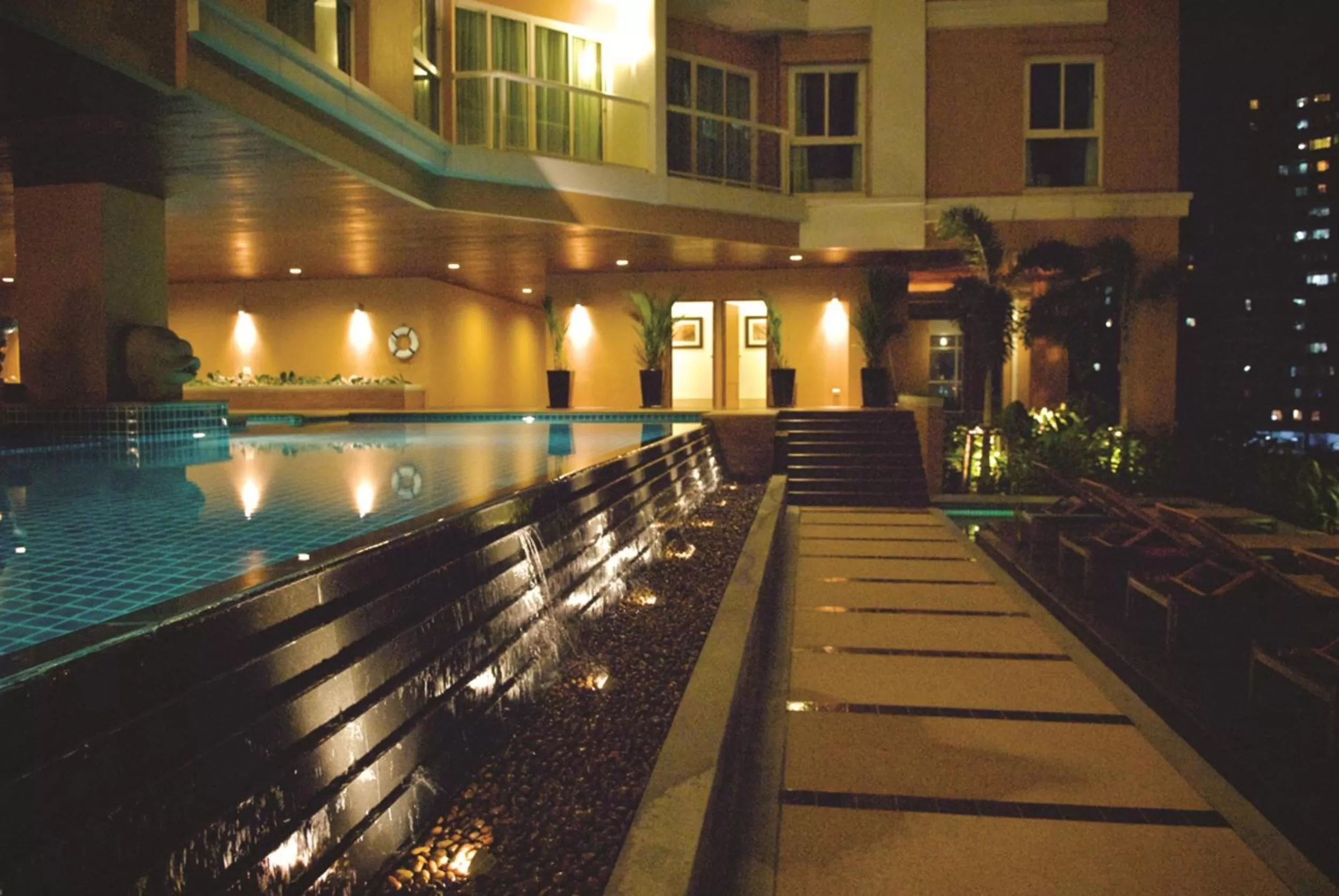 Swimming pool in The Narathiwas Hotel & Residence Sathorn Bangkok