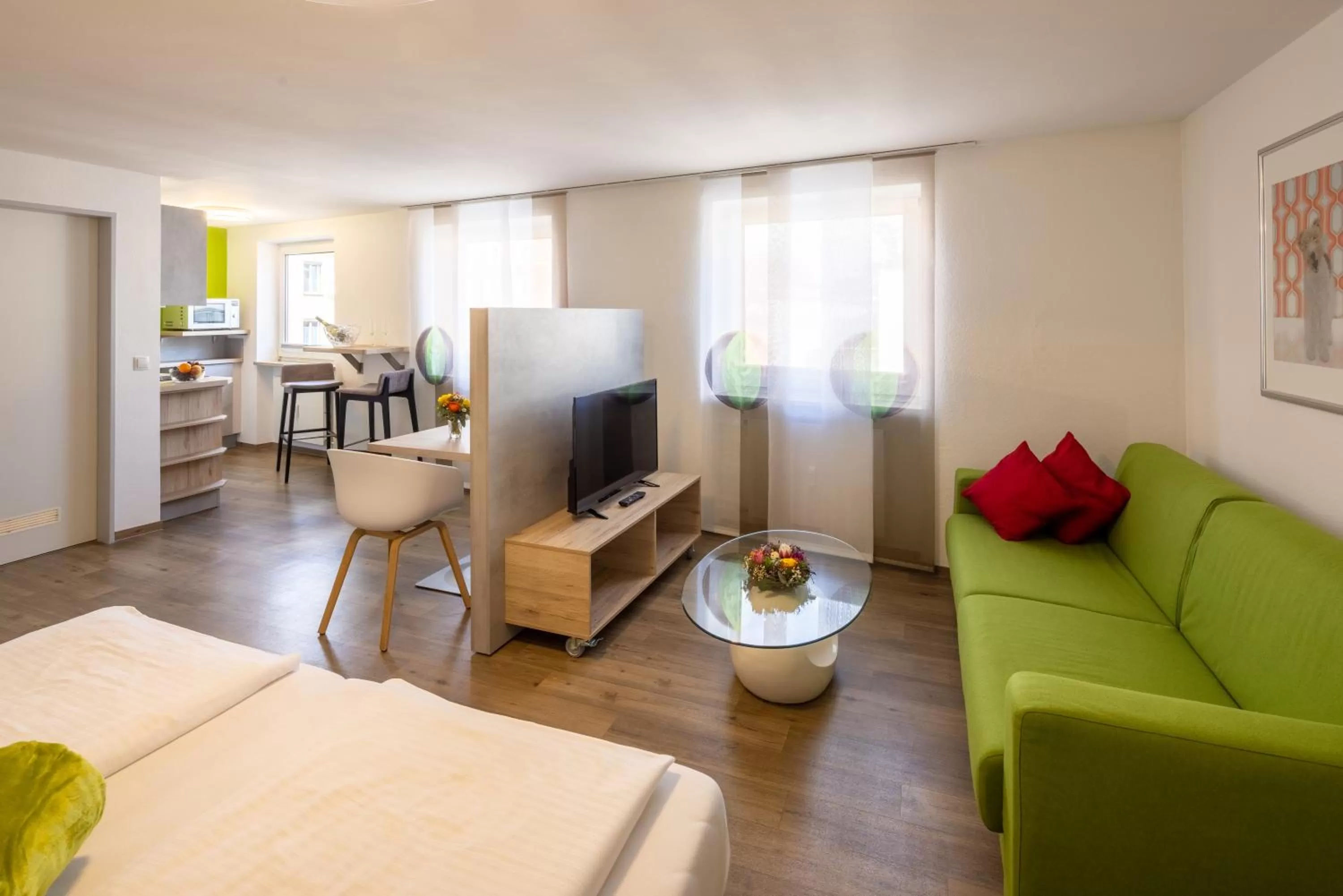 Bed in Hotel Peterhof - urban lifestyle Kempten