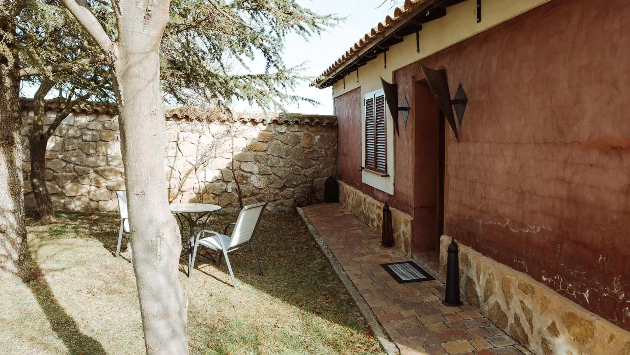 Patio in Hospedería Ballesteros