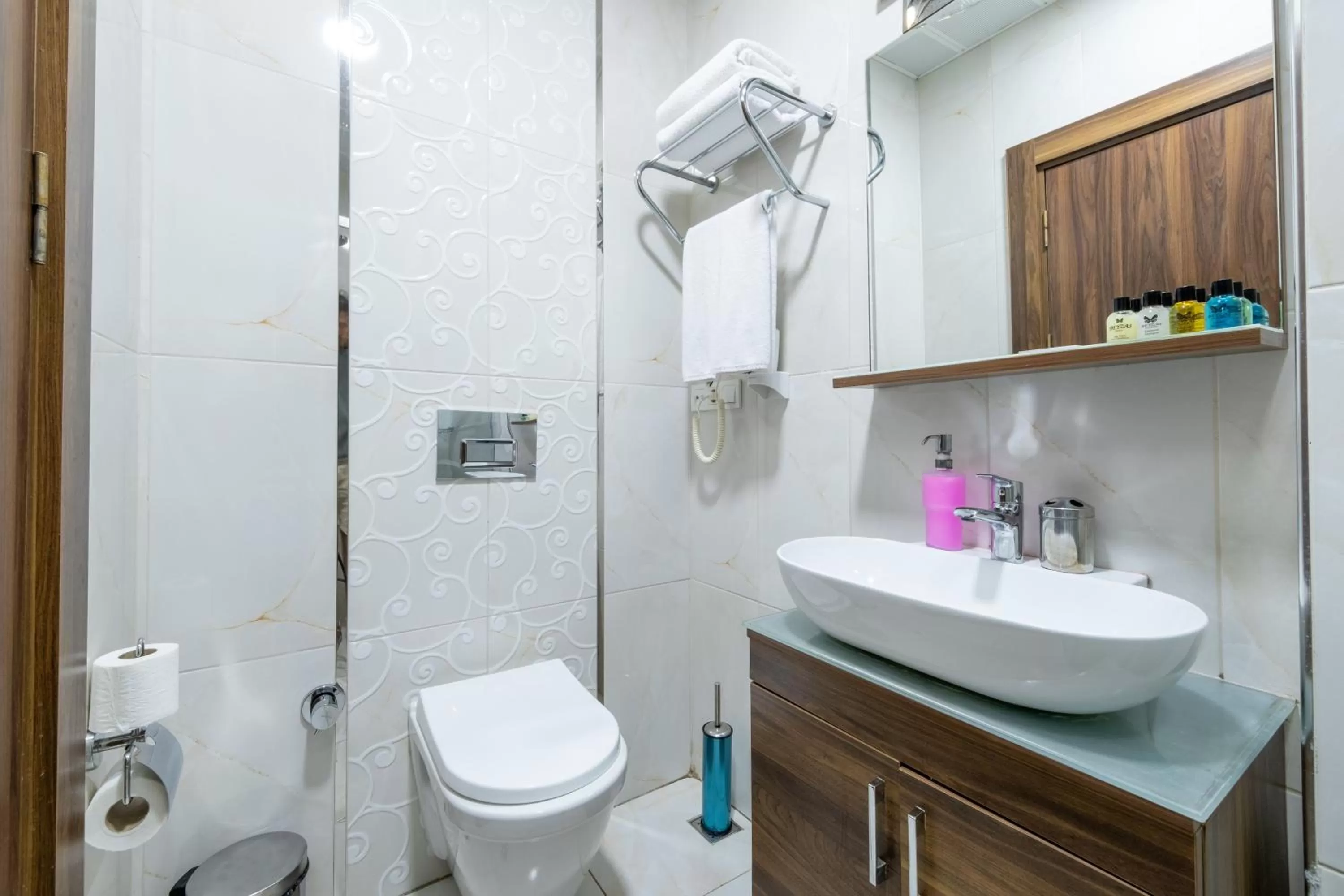Shower, Bathroom in Beyzas Hotels & Suites