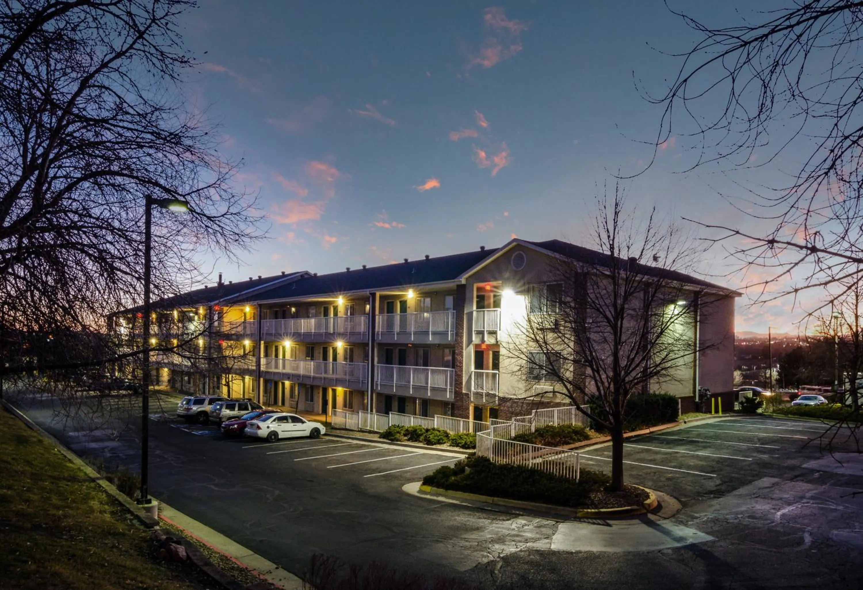 Property building in HomeTowne Studios by Red Roof Denver - Thornton