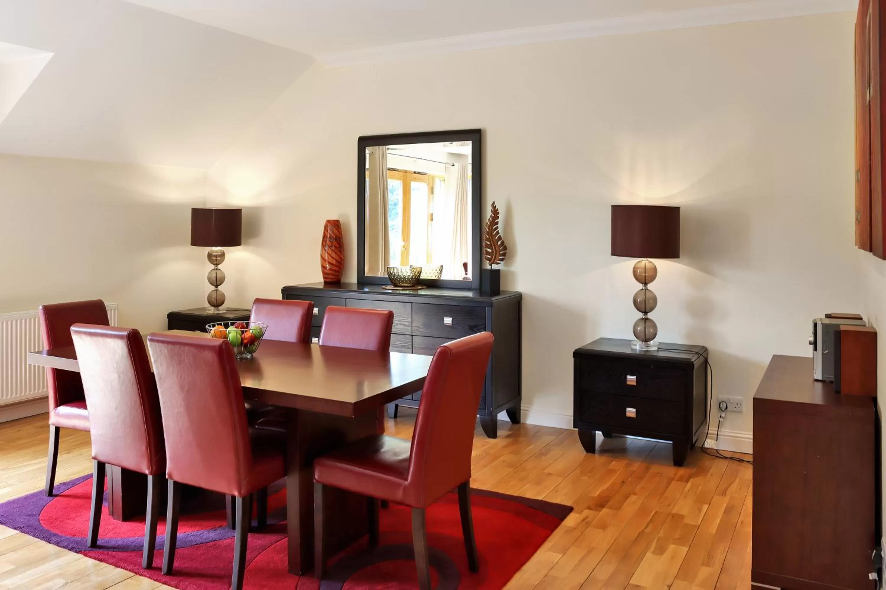 Communal lounge/ TV room in The Atholl Palace