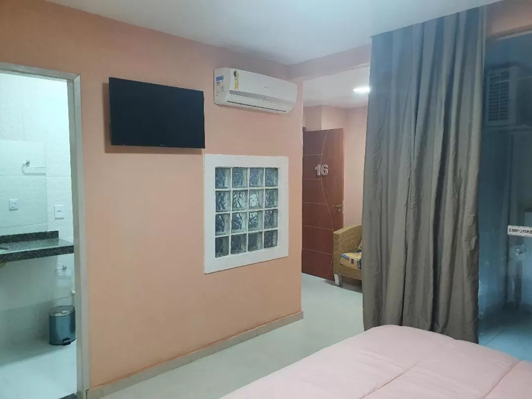 Bed in Pousada Recanto do Sal