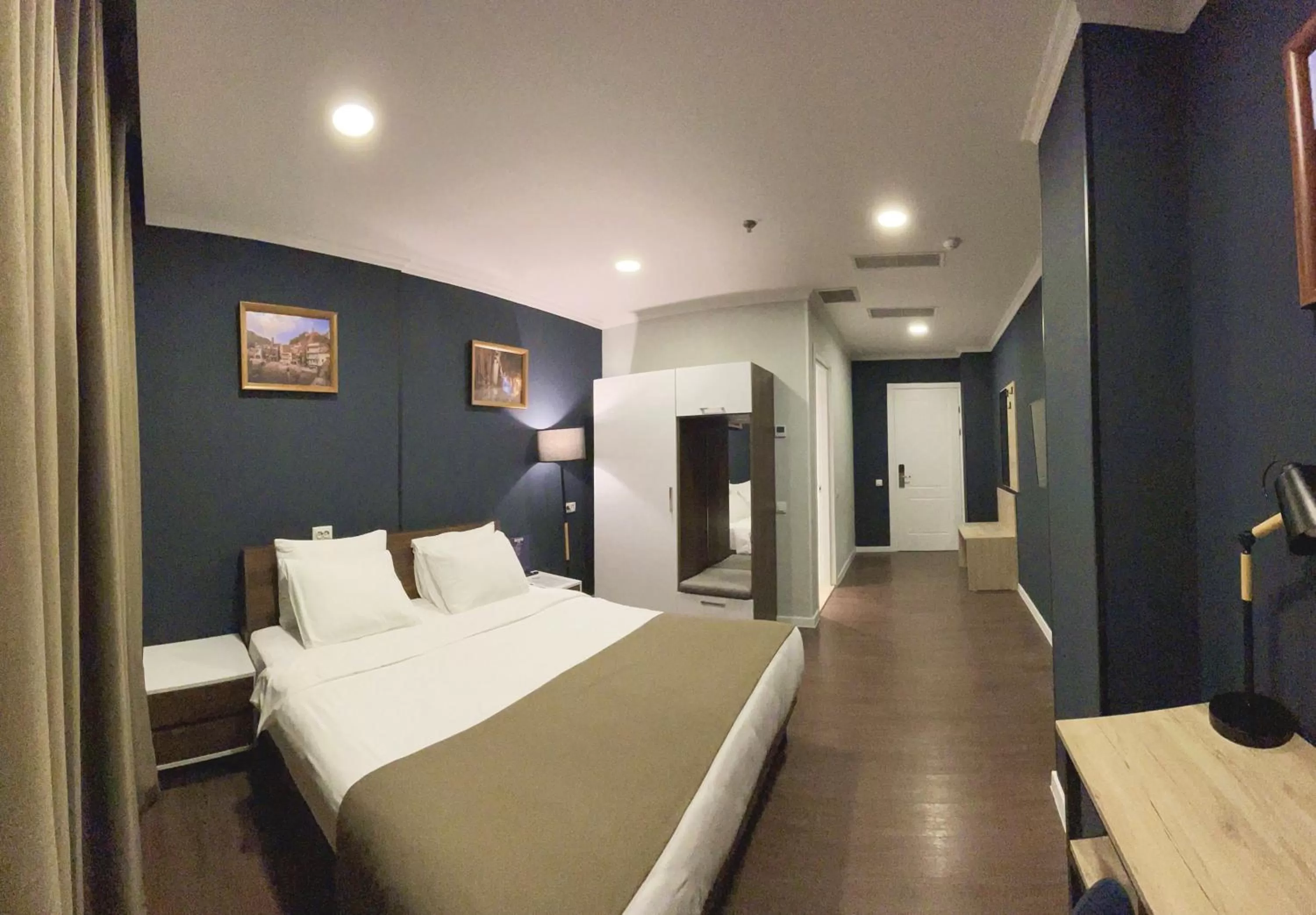 Bed in Bricks Hotel Tbilisi