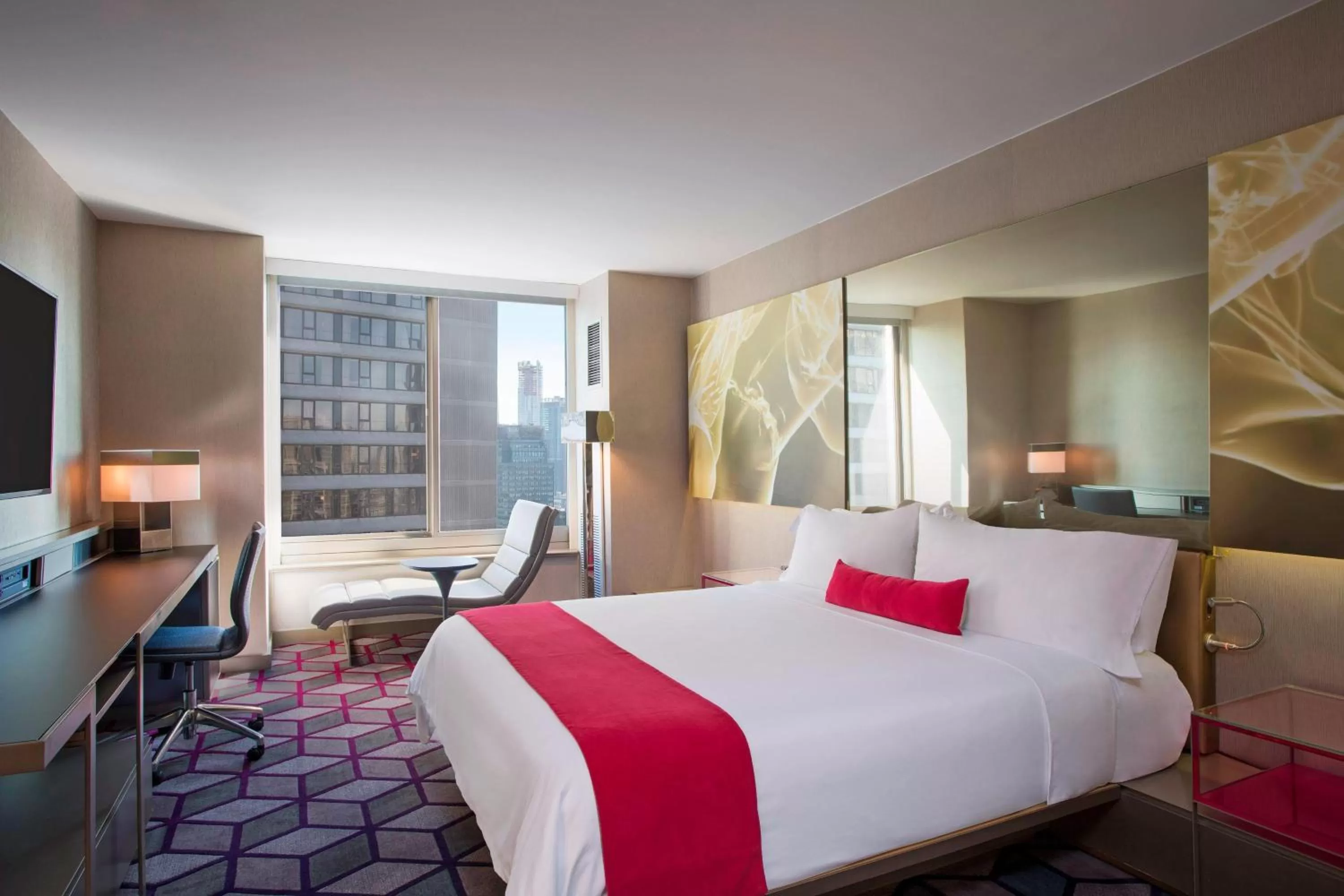 Photo of the whole room, Bed in W New York - Times Square