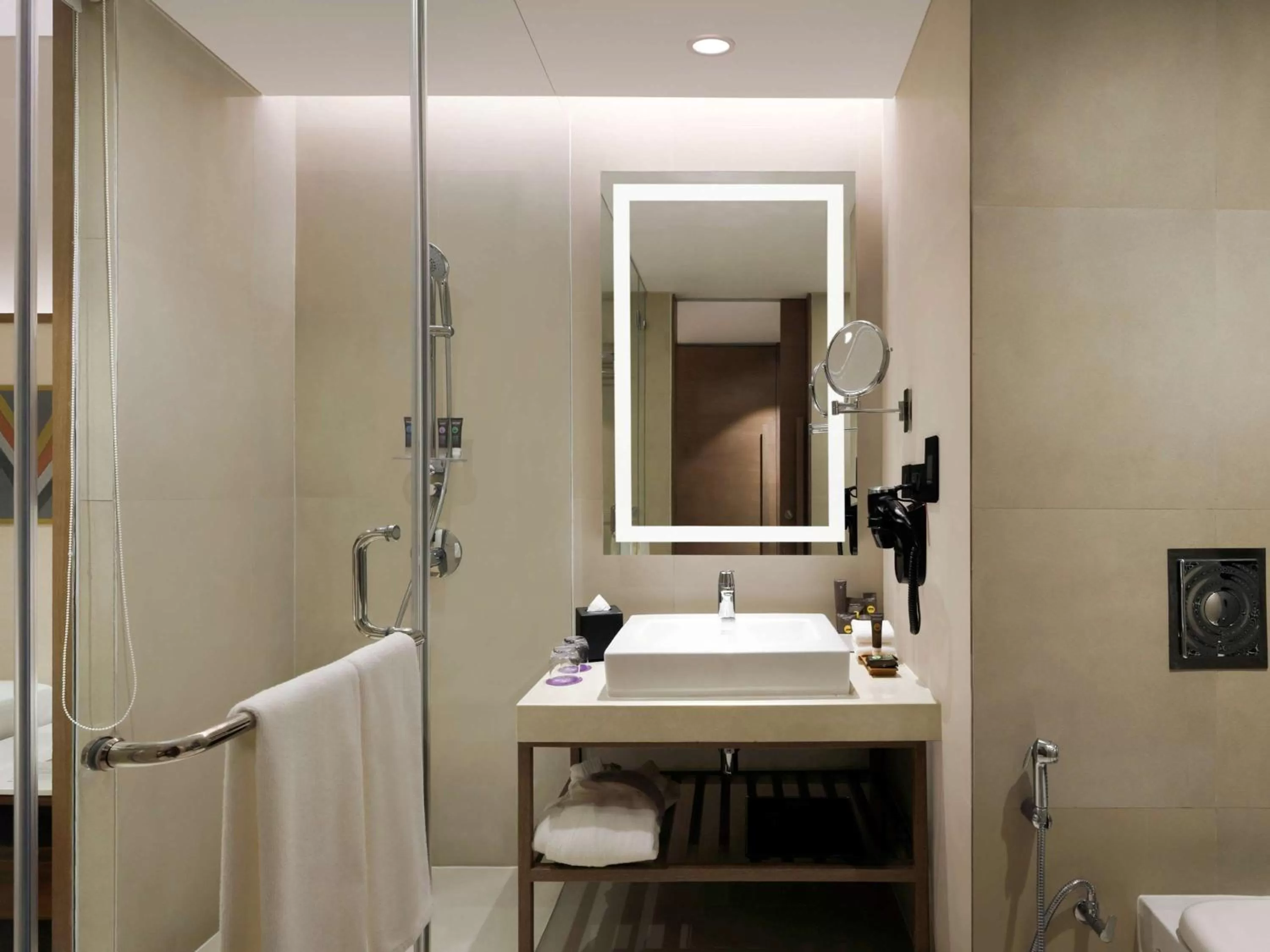 Bathroom in Novotel Guwahati GS Road