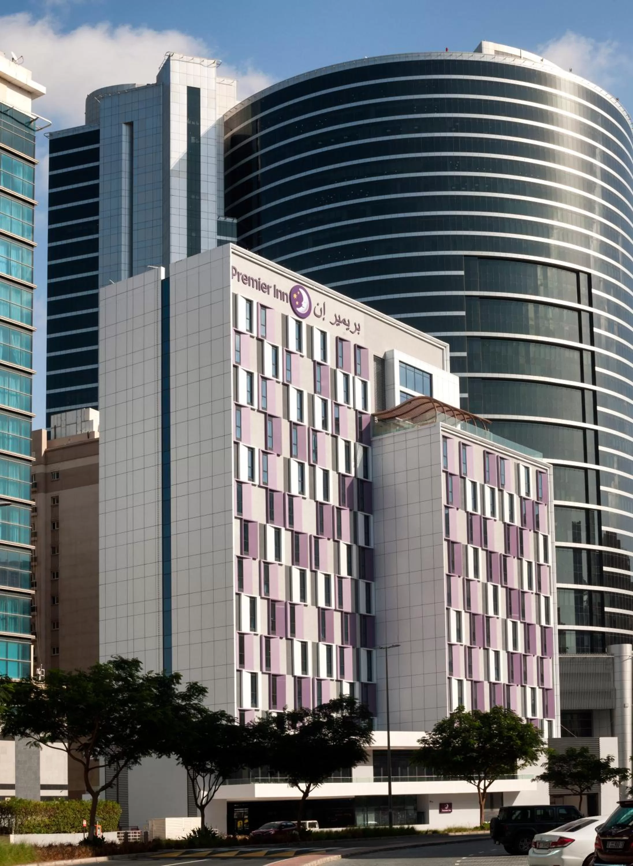 Property building in Premier Inn Dubai Barsha Heights