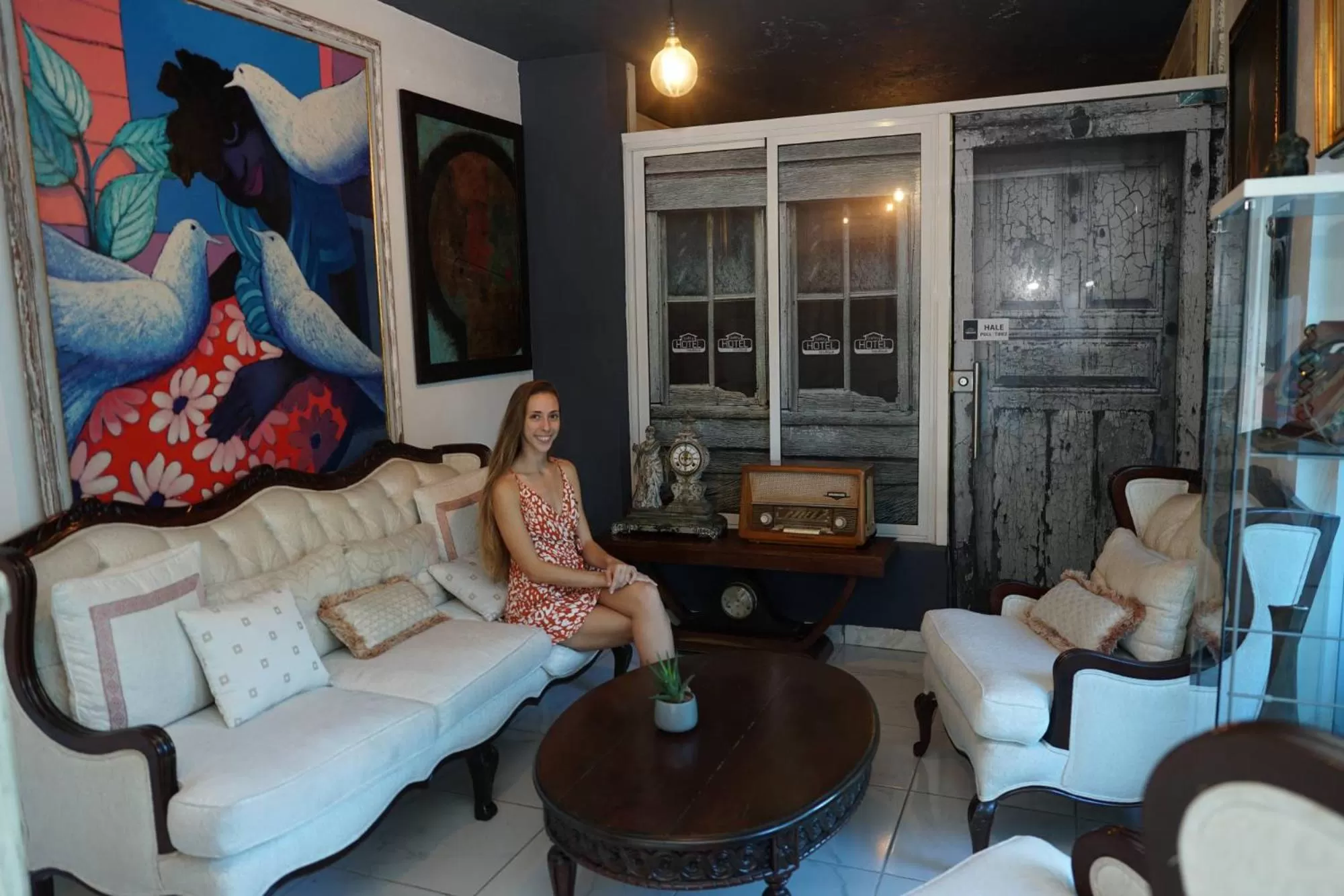Living room in Batey Hotel Boutique