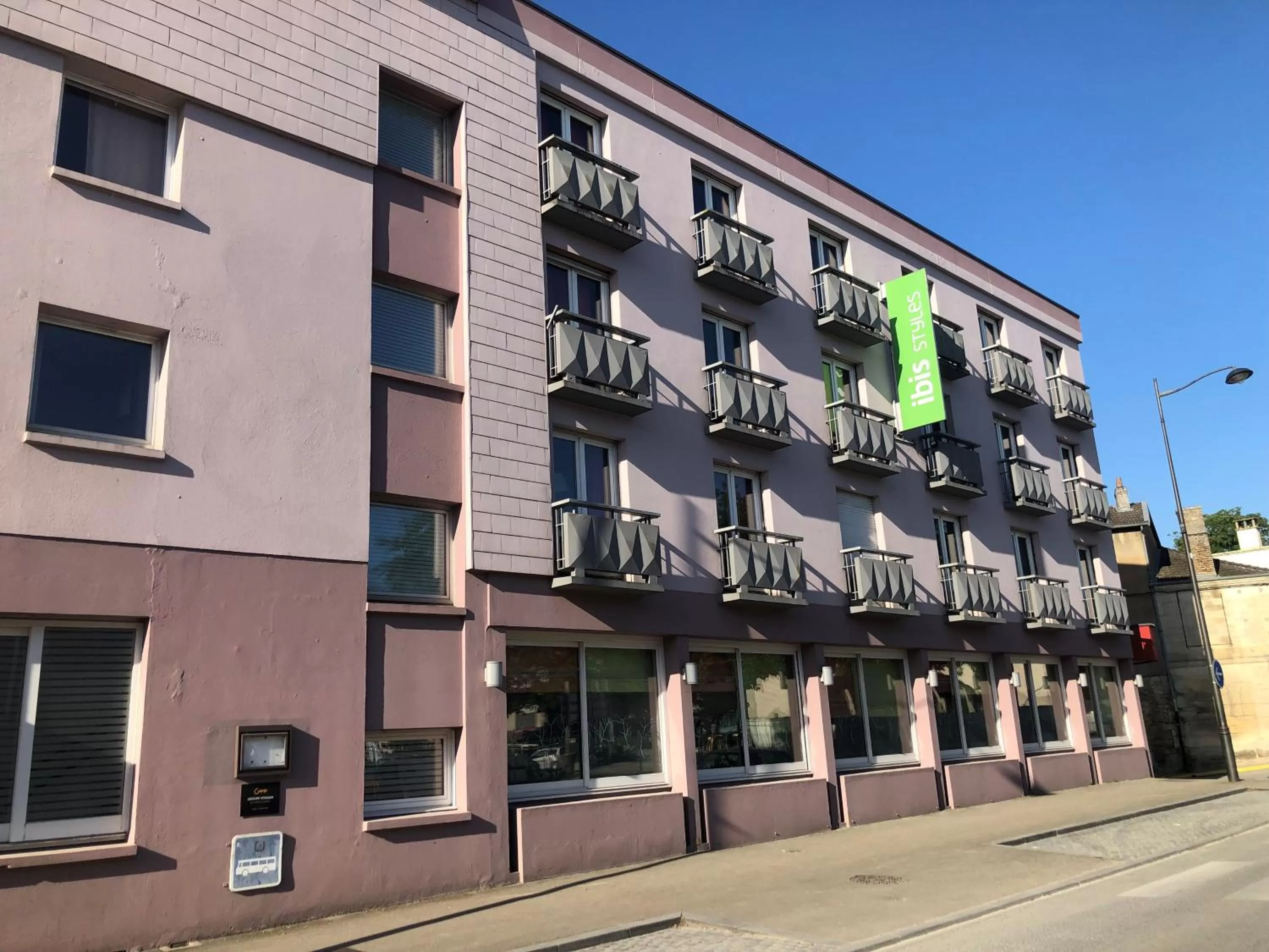 Property building in ibis Styles Saint Dizier