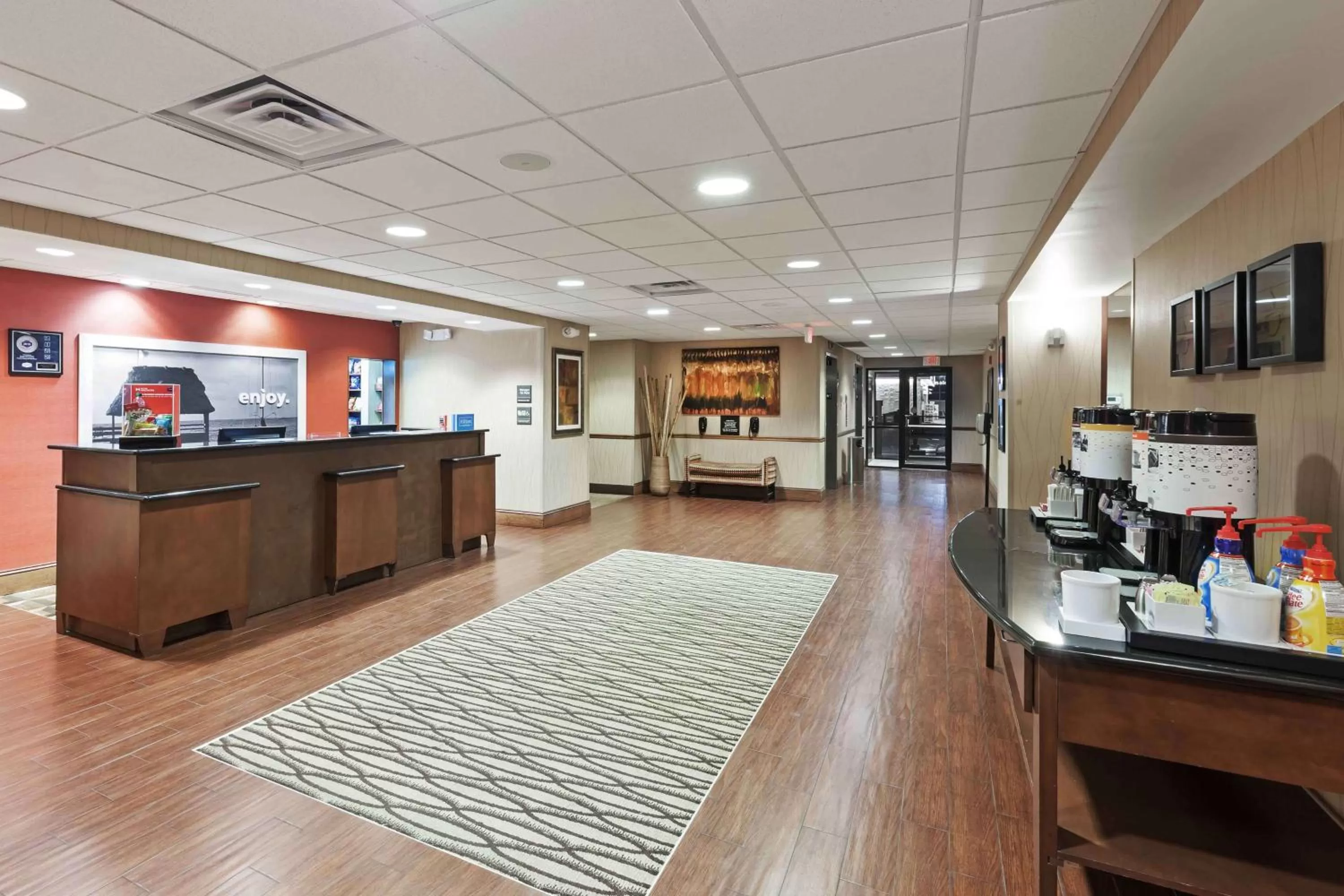 Lobby or reception in Hampton Inn & Suites Morgan City