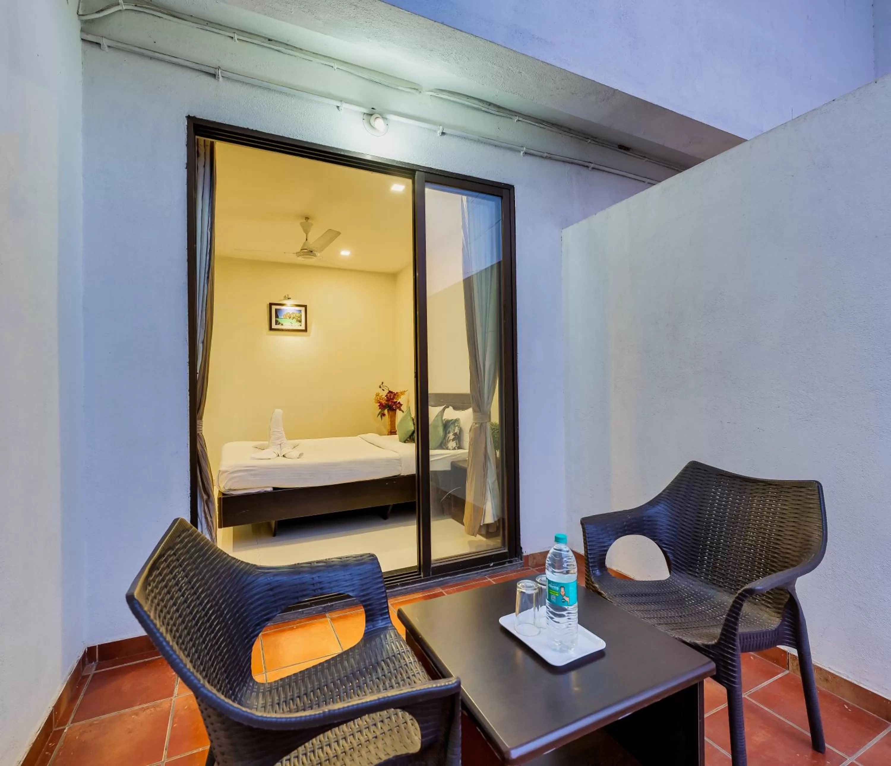 Seating area in Hotel Galaxy Inn Kolhapur