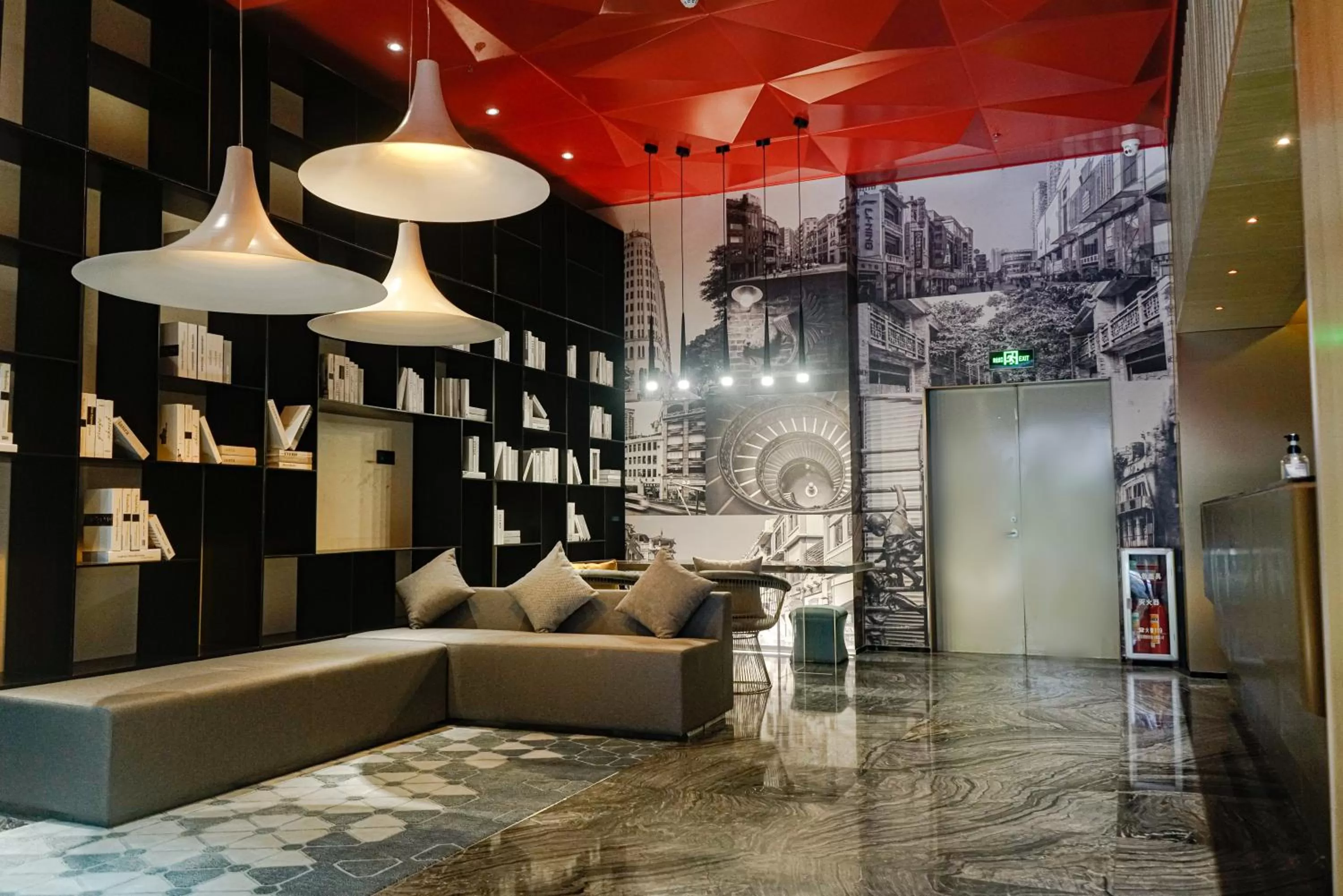 Seating area in Paco Hotel BeiJing Road Metro Guangzhou