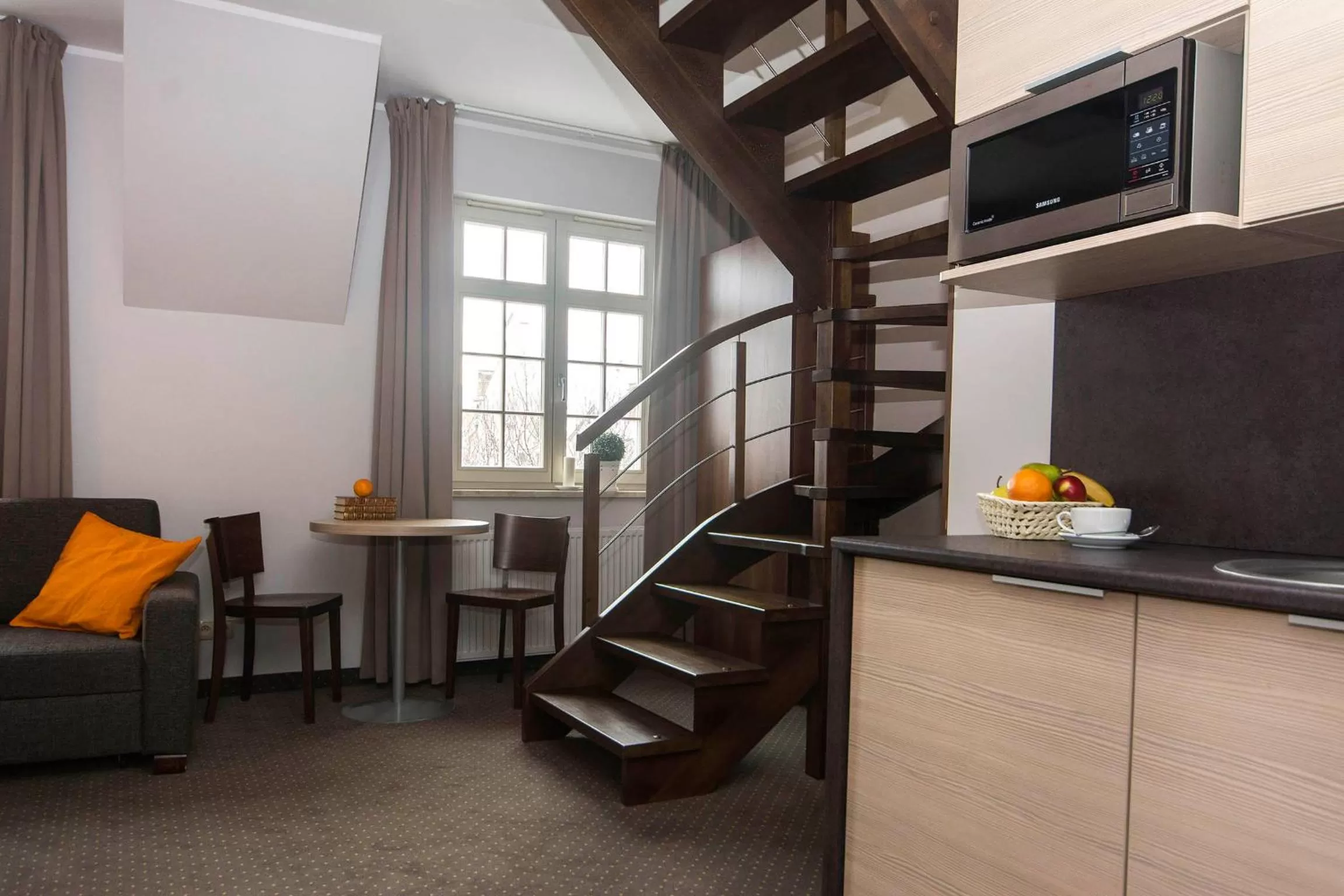 Kitchen or kitchenette in Apart Neptun