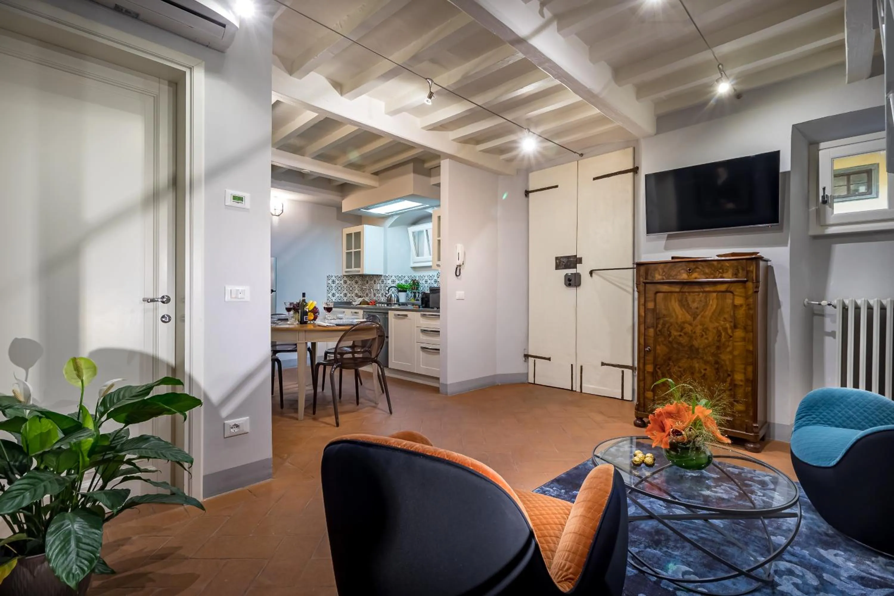 Living room in Palazzo Ridolfi - Residenza d'Epoca