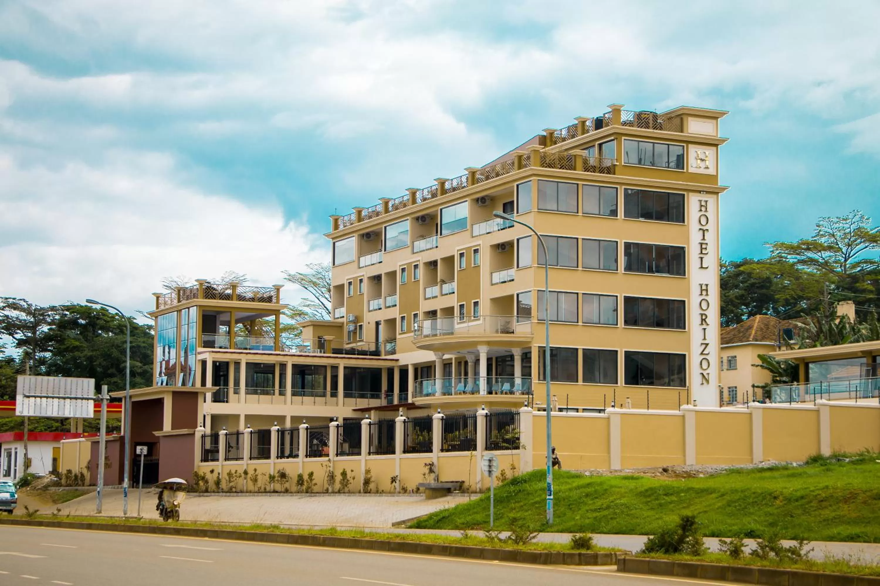 Property building in Hotel Horizon Entebbe
