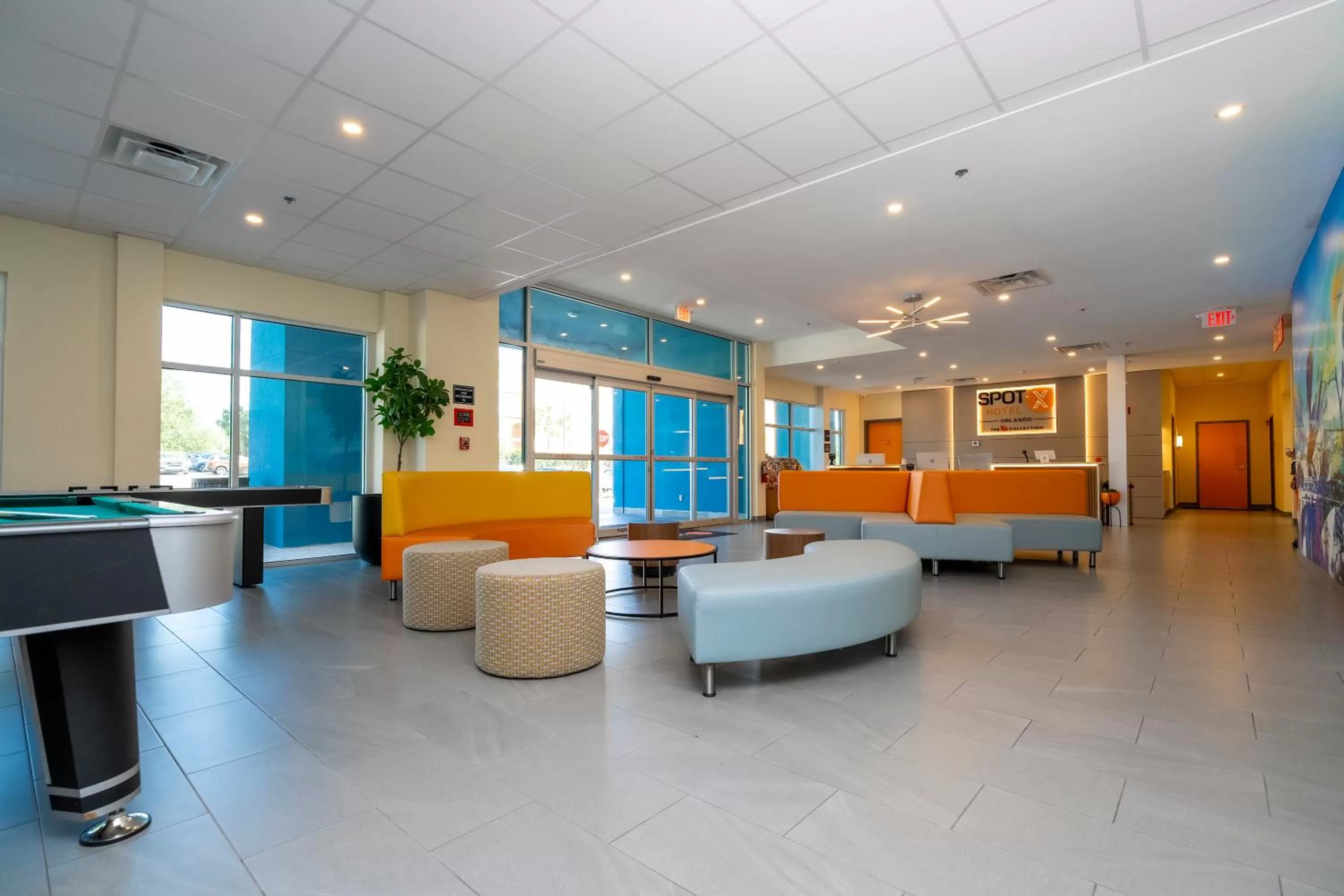 Lobby or reception in SPOT X Hotel Orlando Intl Dr by The Red Collection