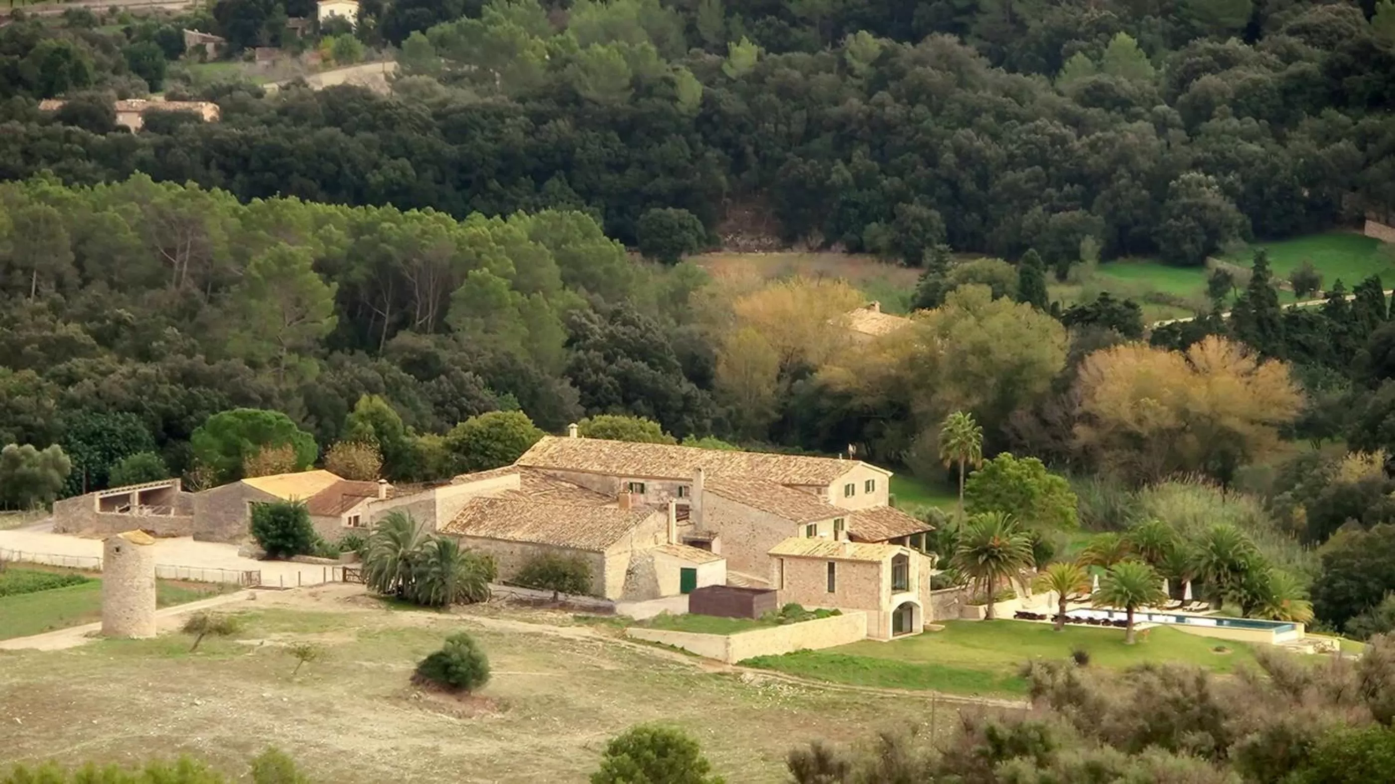 Bird's eye view in Monnàber Vell