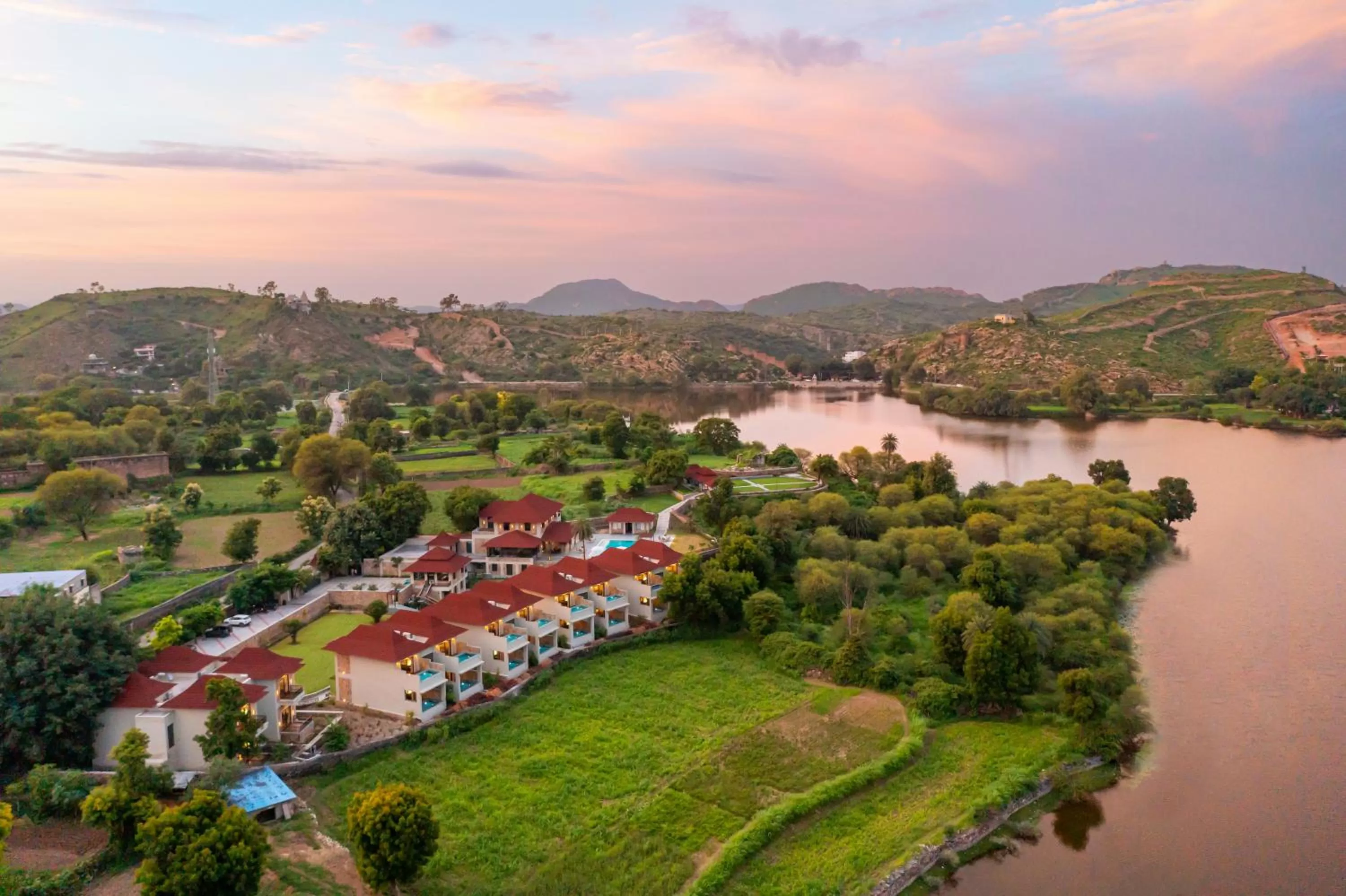 Property building in Sarasiruham Resort - Private Pool Villa in Udaipur