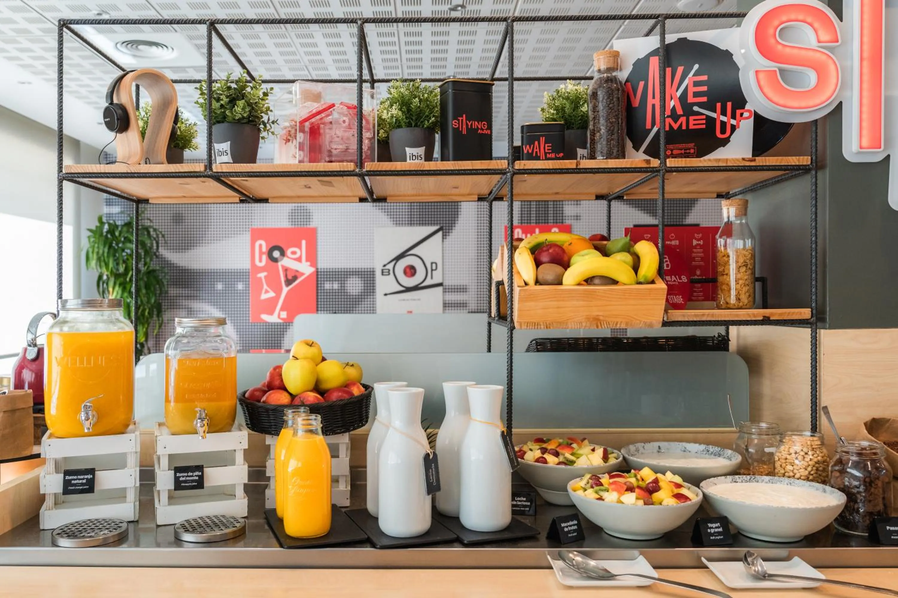 Breakfast in Ibis Madrid Alcobendas