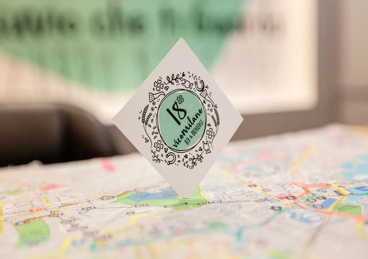 Property logo or sign in B&B Vico Milano 18