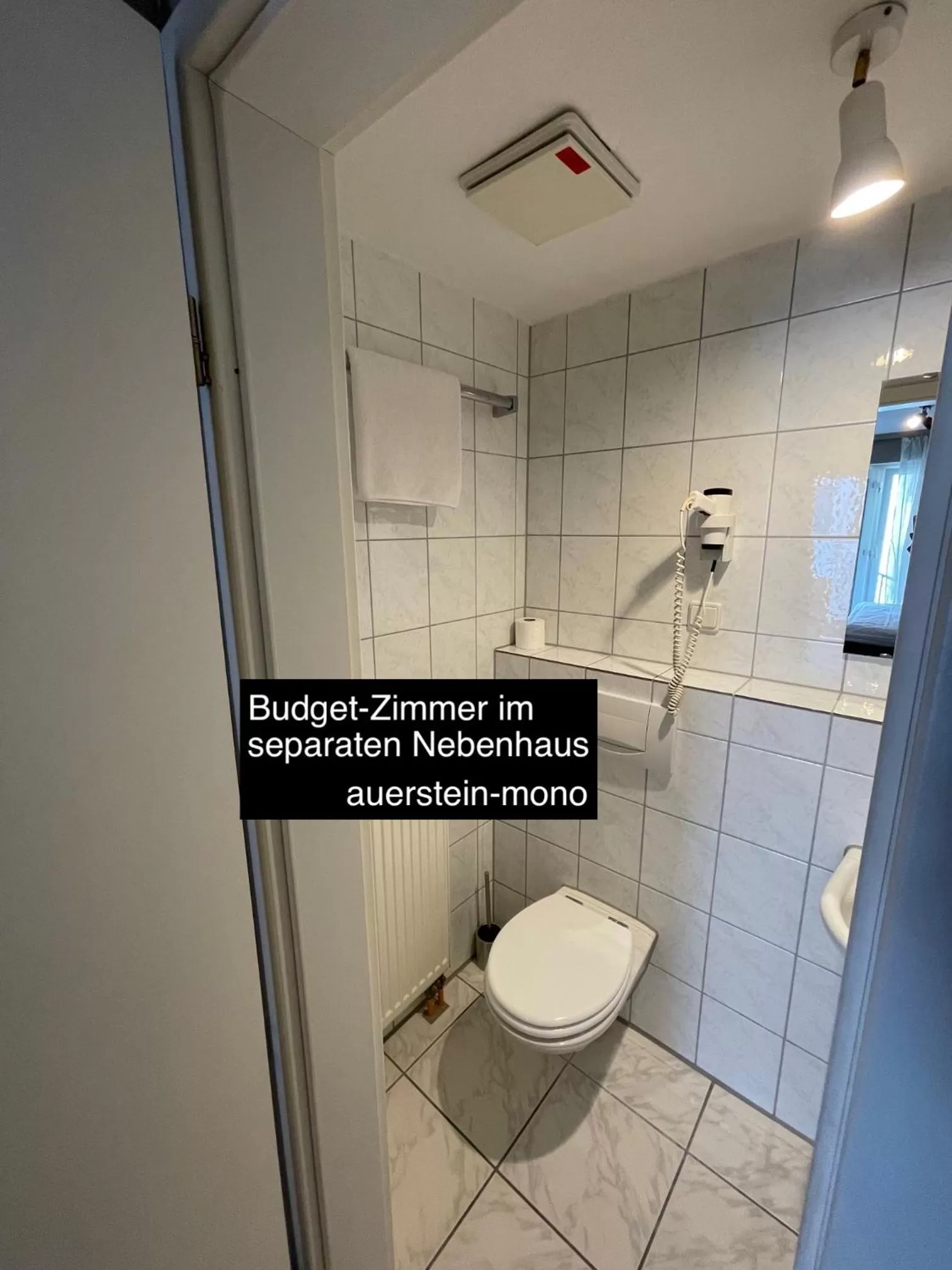 Bathroom in AUERSTEIN-Hotels auerstein & auerstein-mono