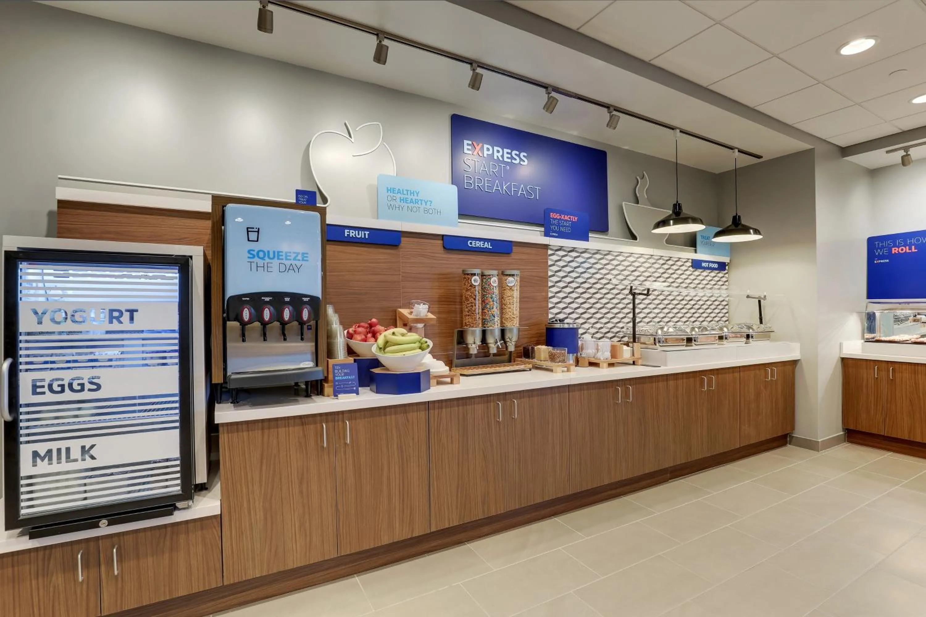 Breakfast in Holiday Inn Express Holly Springs - Raleigh Area by IHG