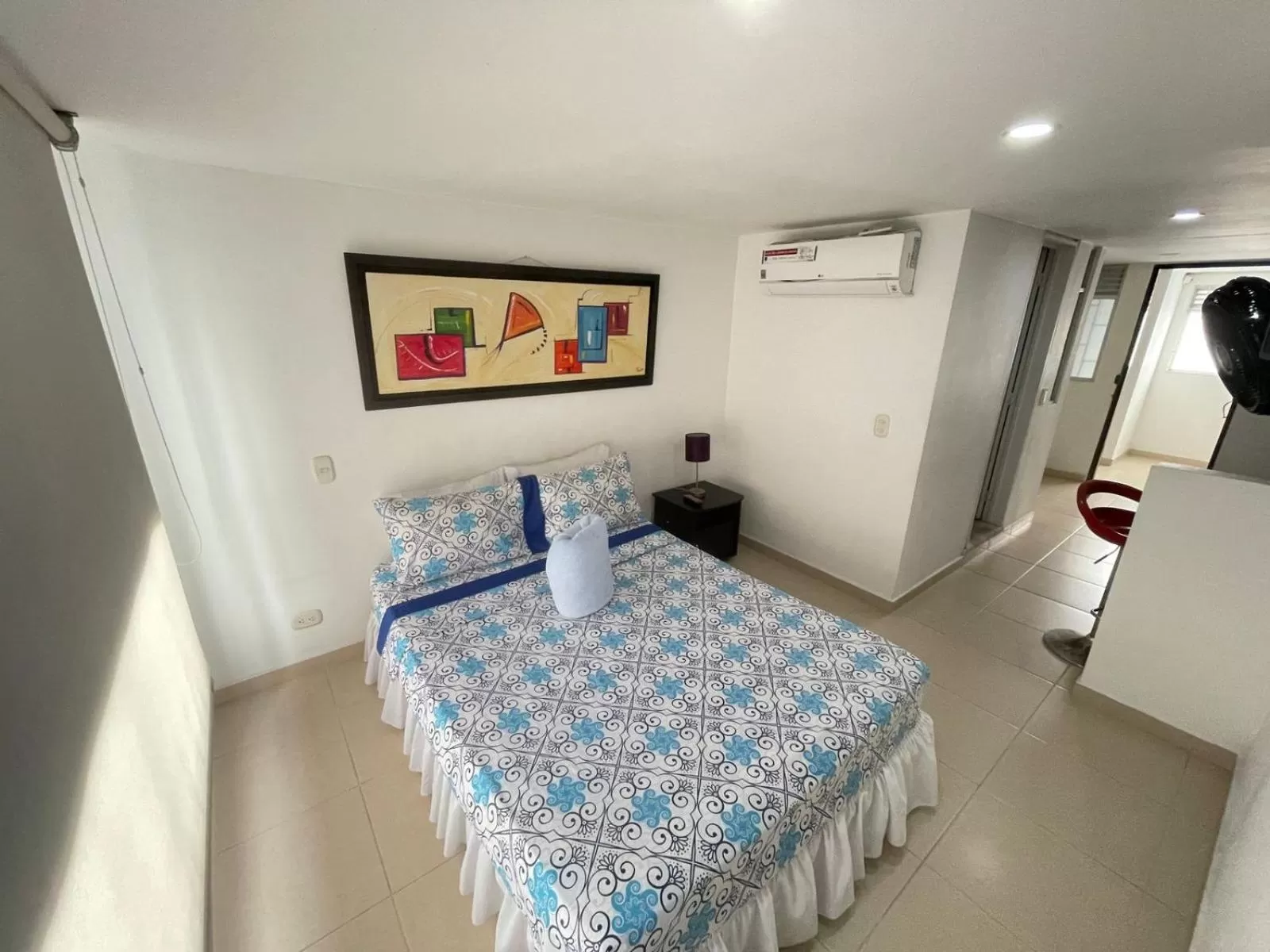 Bedroom, Bed in Lindos apartaestudios y habitaciones en Ibague