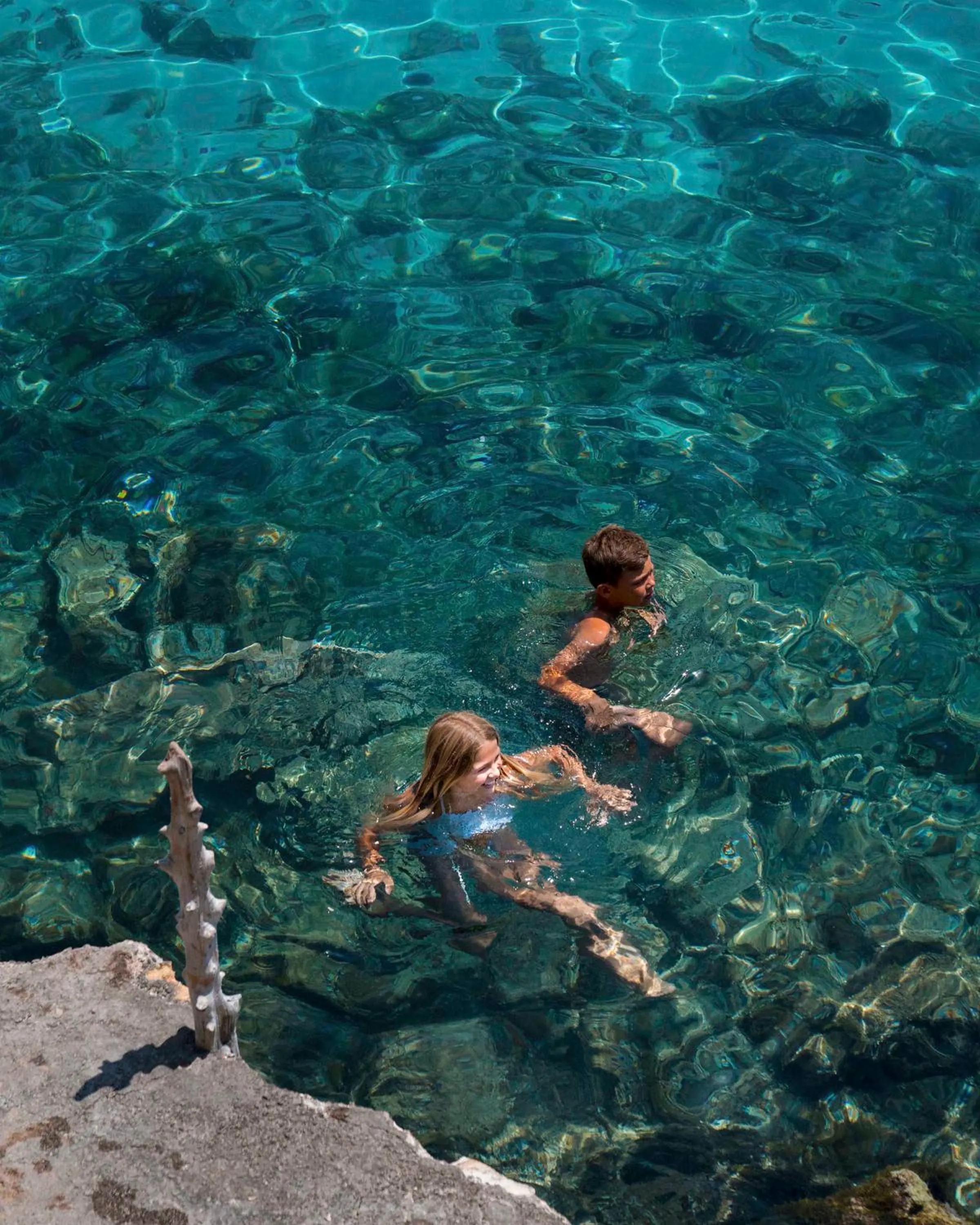 Family in 7Pines Resort Ibiza, part of Destination by Hyatt