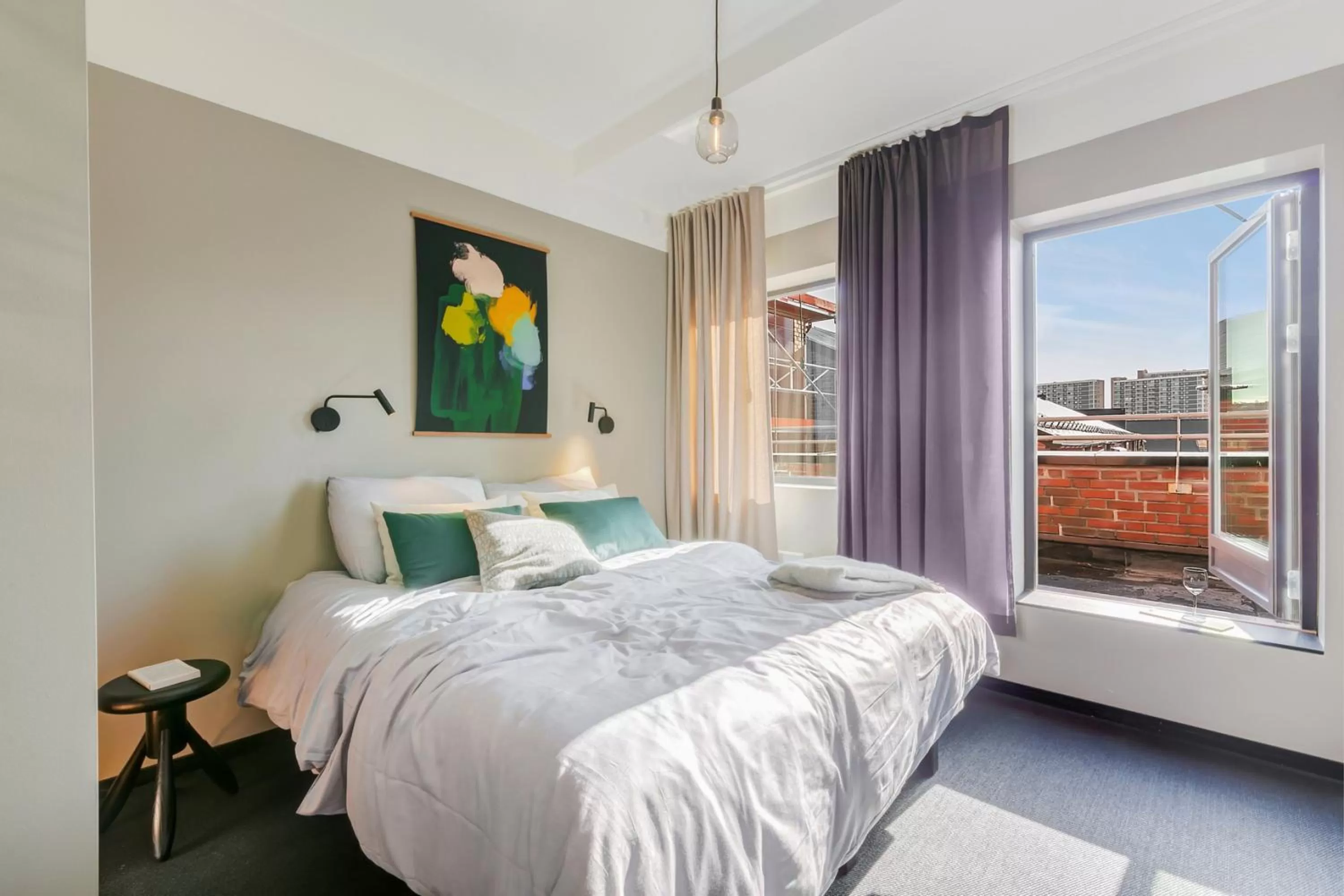 Bed in Forenom Aparthotel Oslo