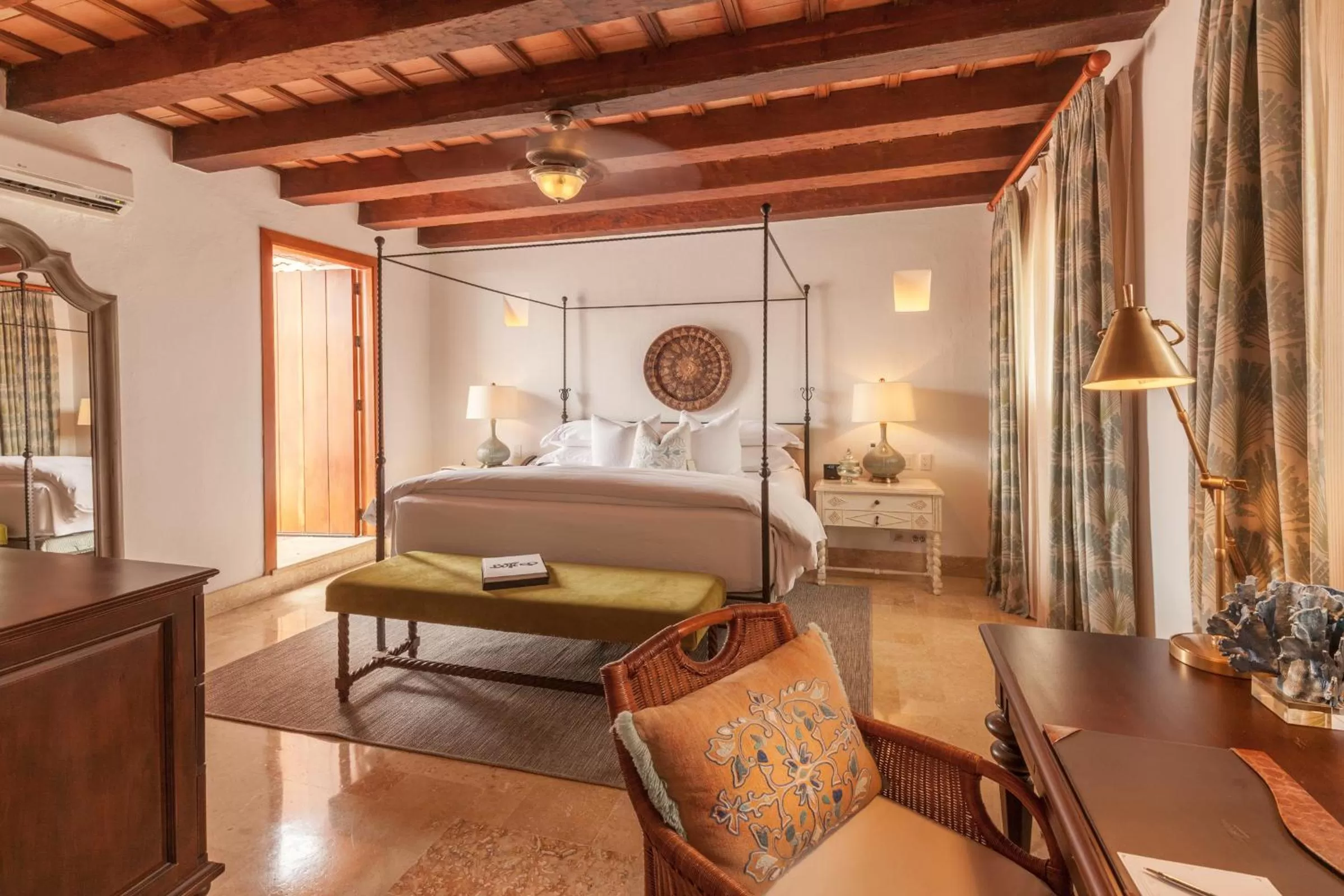 Bedroom, Bed in Hotel Casa San Agustin