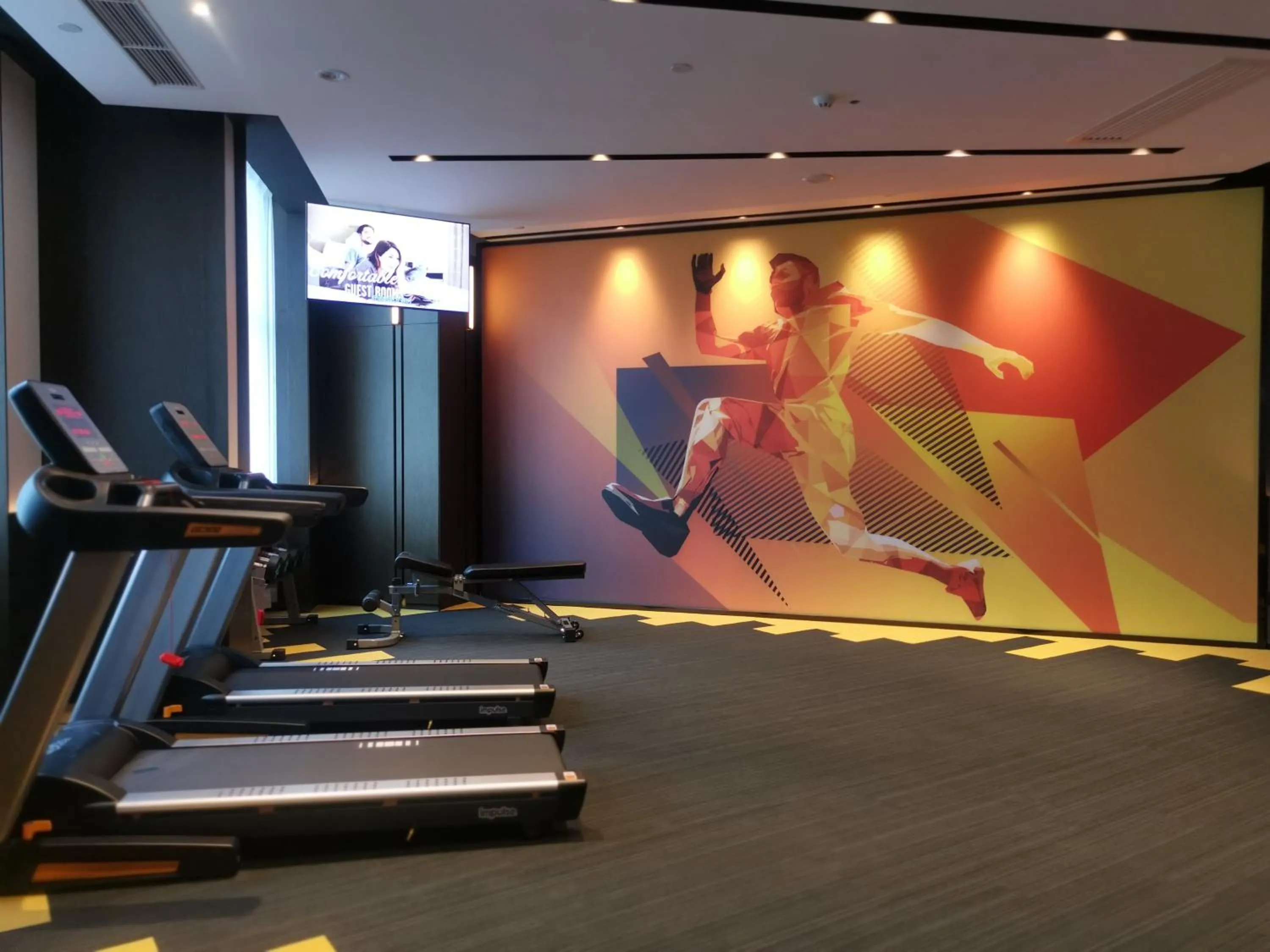 Fitness centre/facilities in Hampton by Hilton Shenzhen North Station
