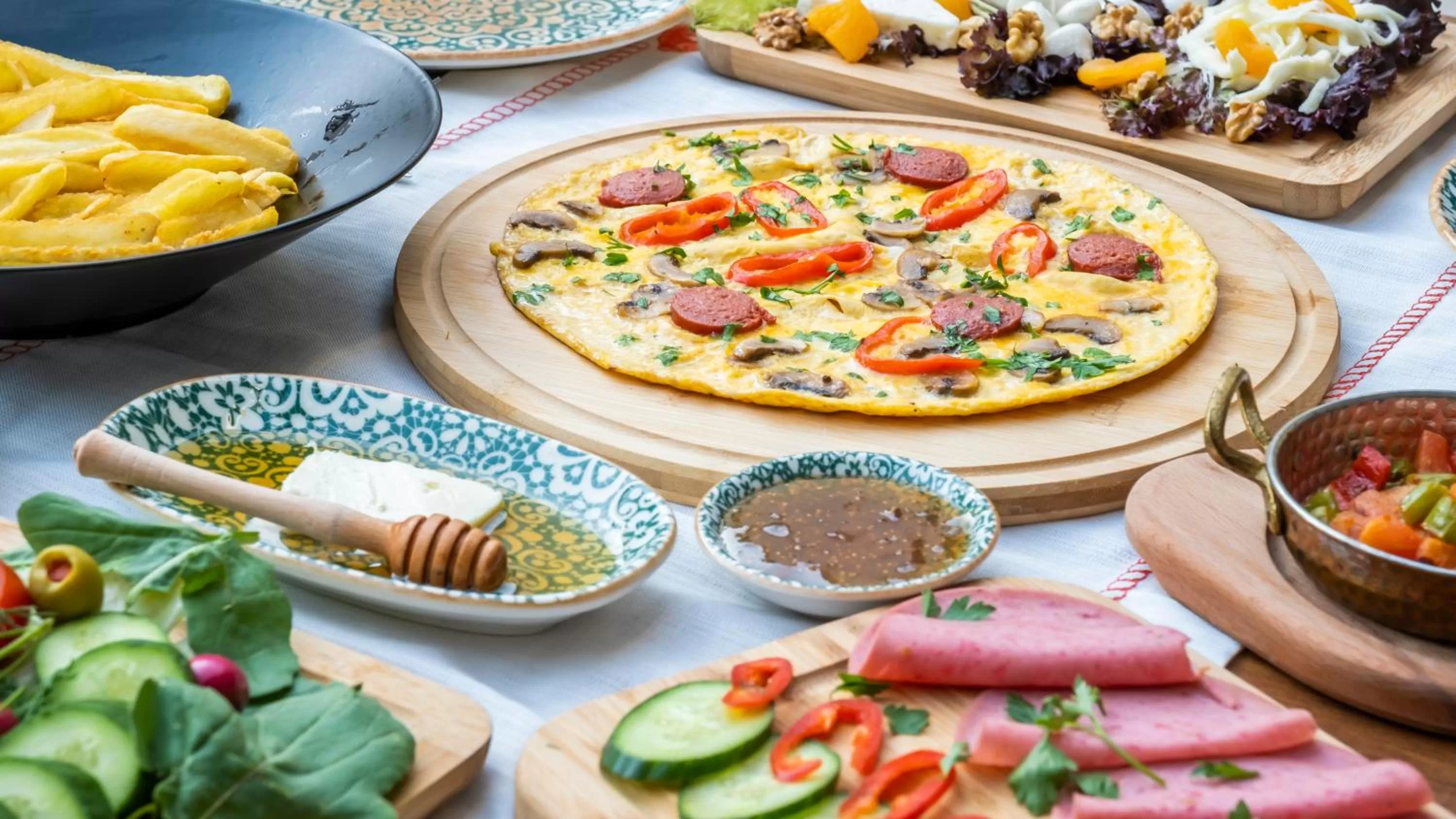 Food in Ariel Hotel Alaçatı