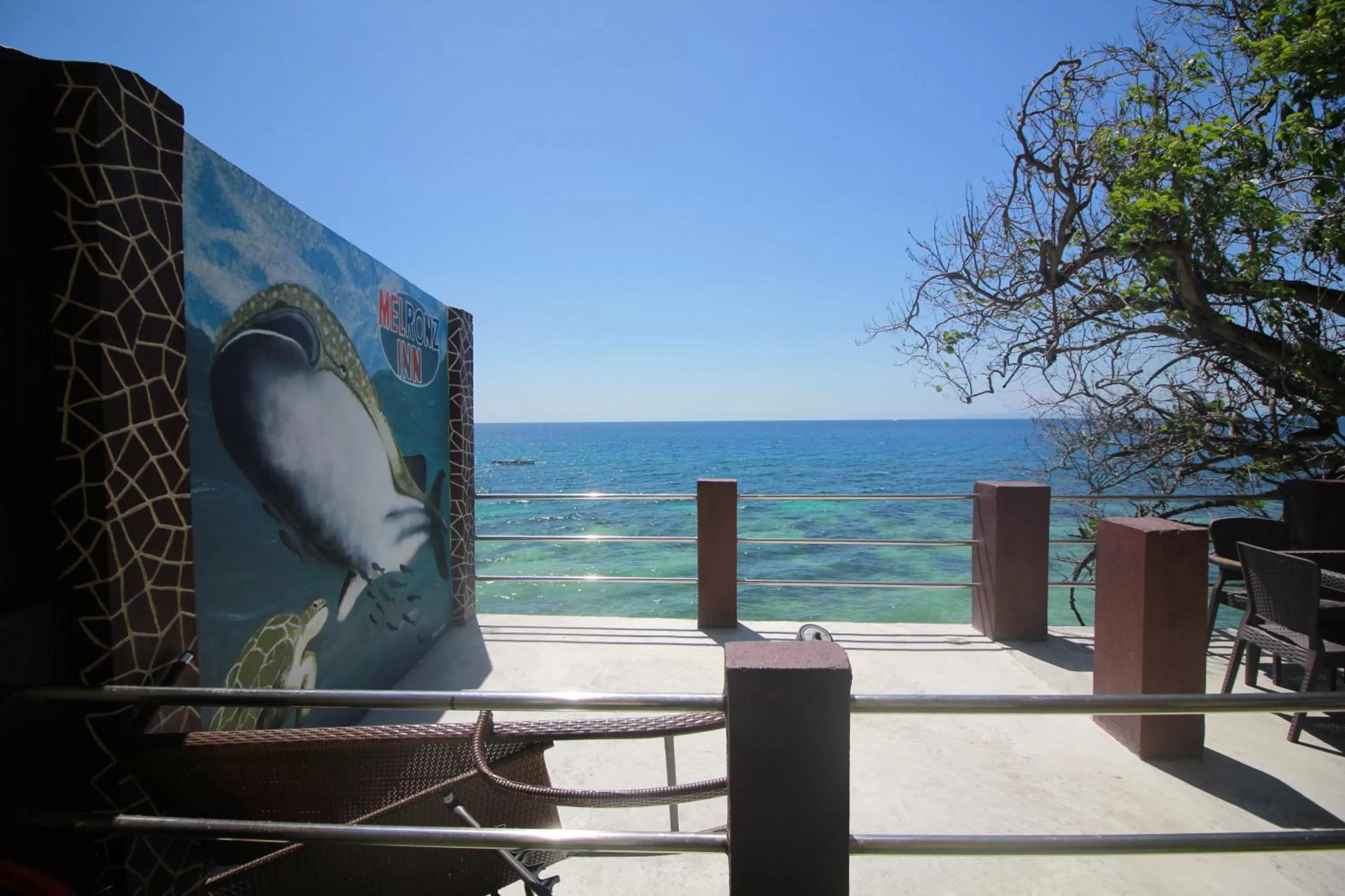 Balcony/Terrace in Melronz inn