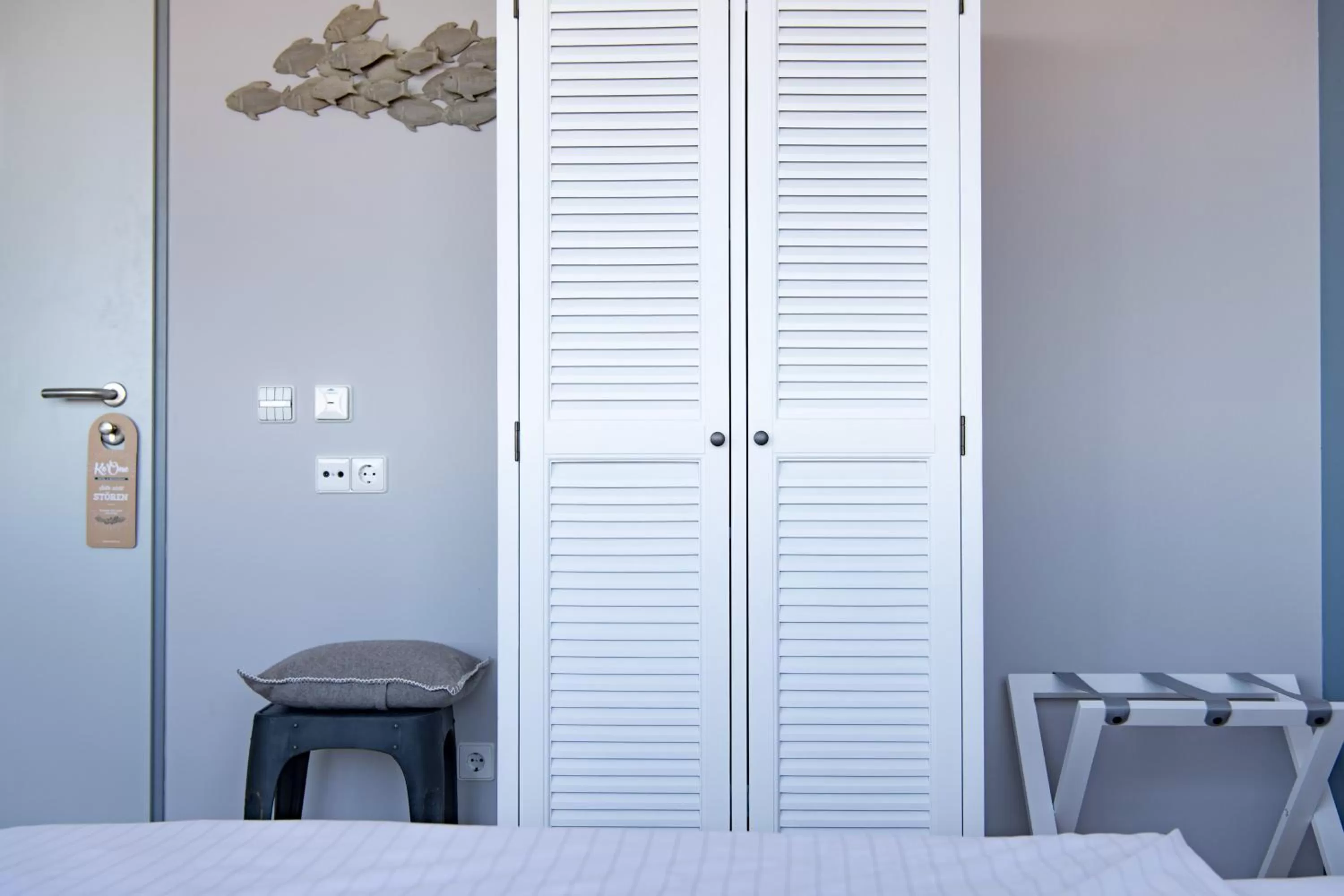 Decorative detail, Bed in Ko´Ono Hotel