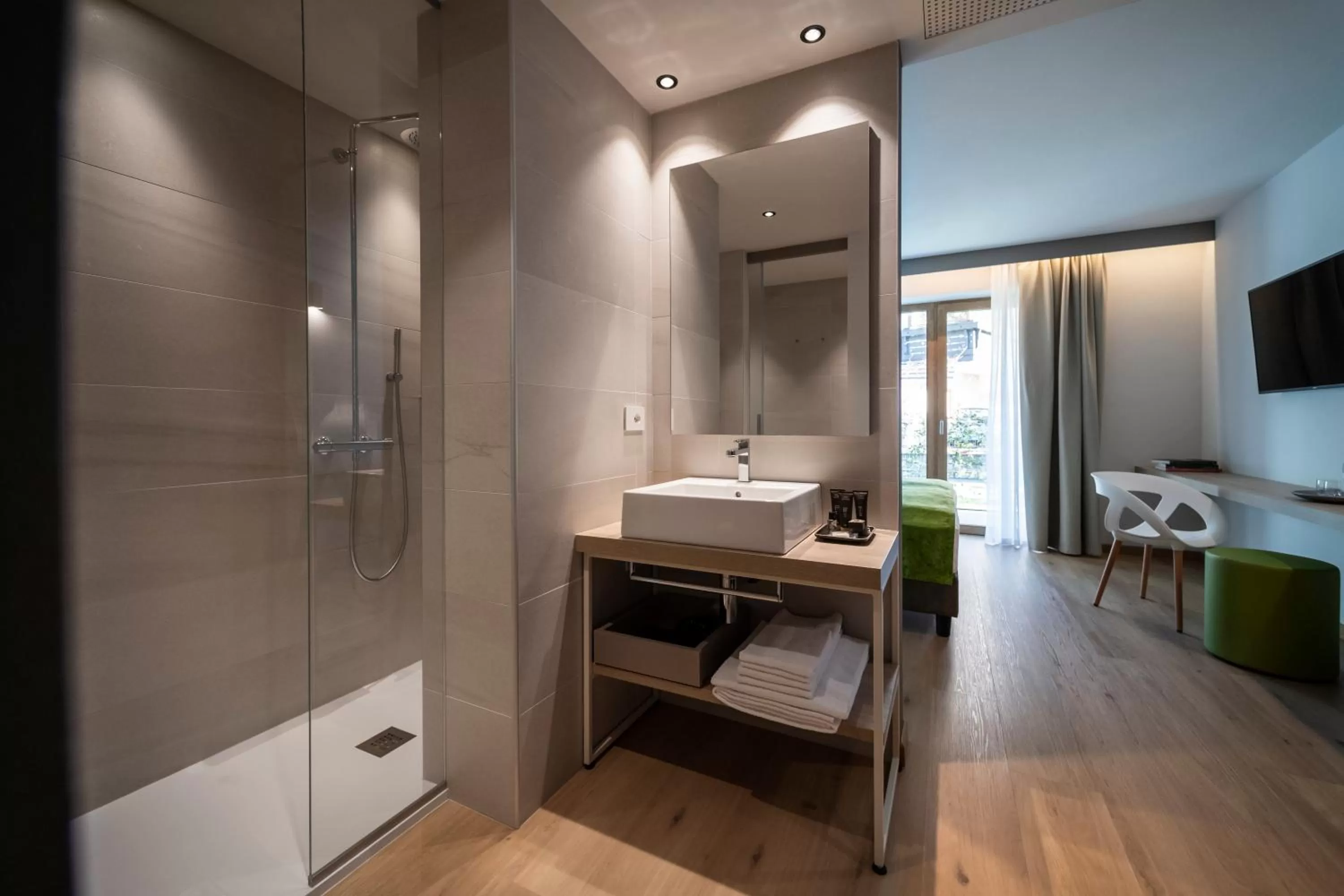 Shower in Be Place Adult Friendly Hotel