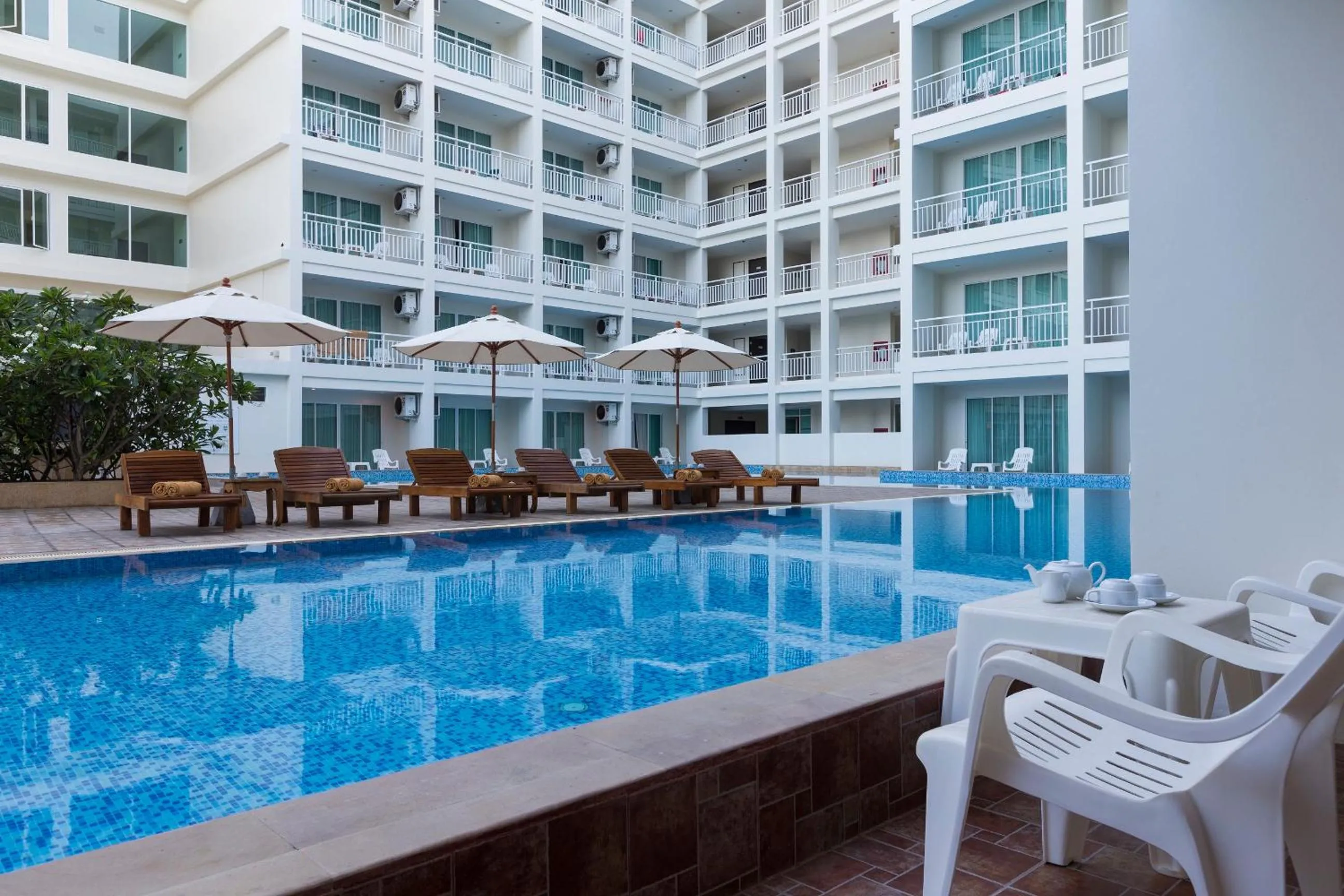 Swimming pool in Chanalai Hillside Resort, Karon Beach