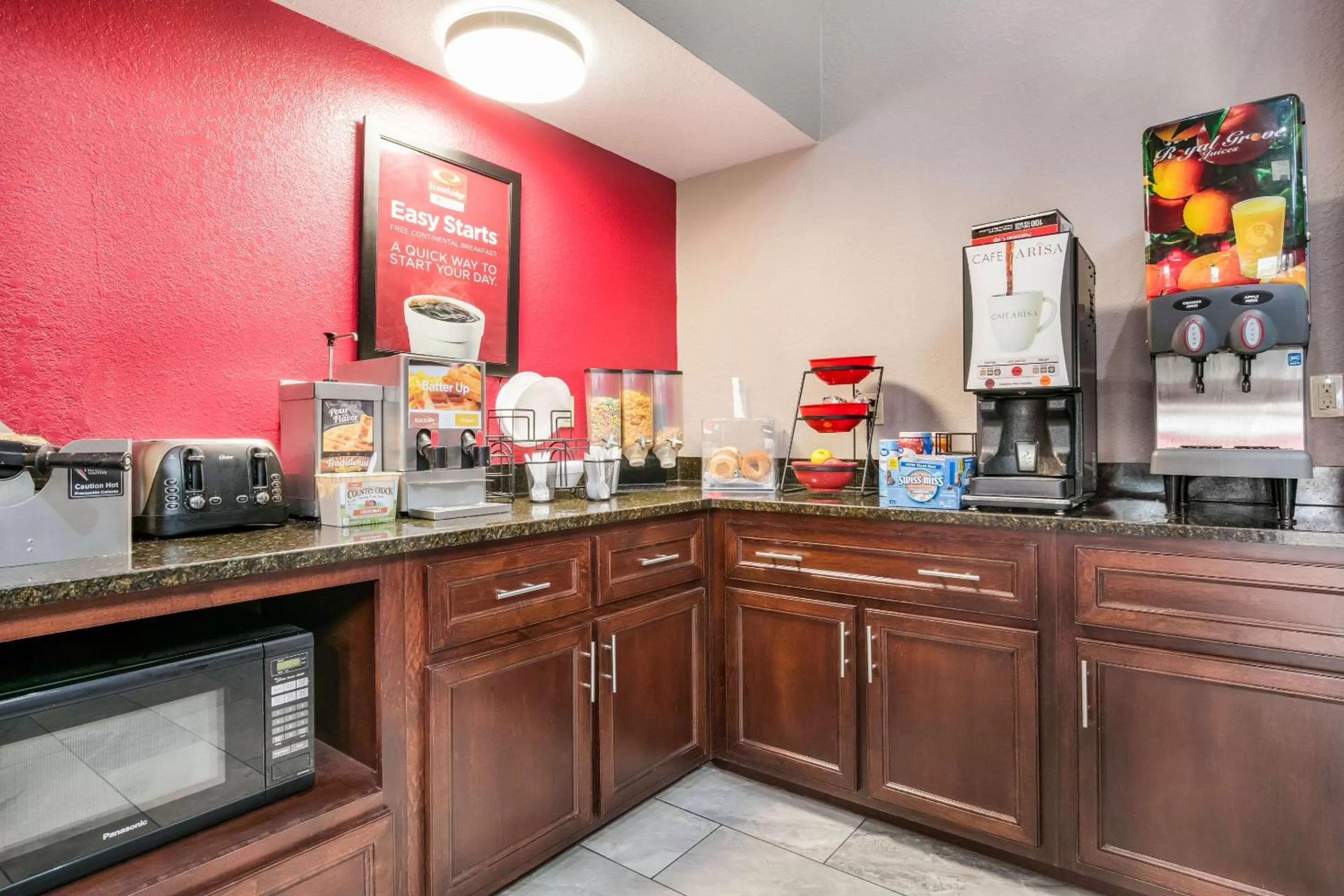 Breakfast in Econo Lodge Forrest City I-40