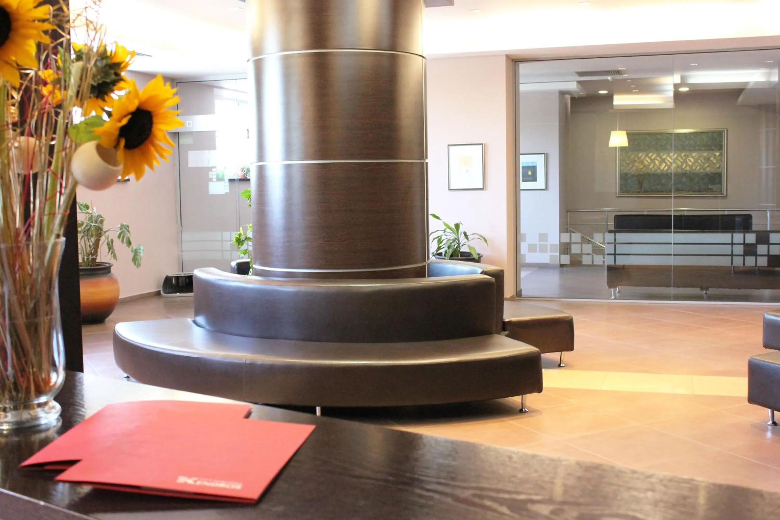 Lobby or reception in Kendros Hotel