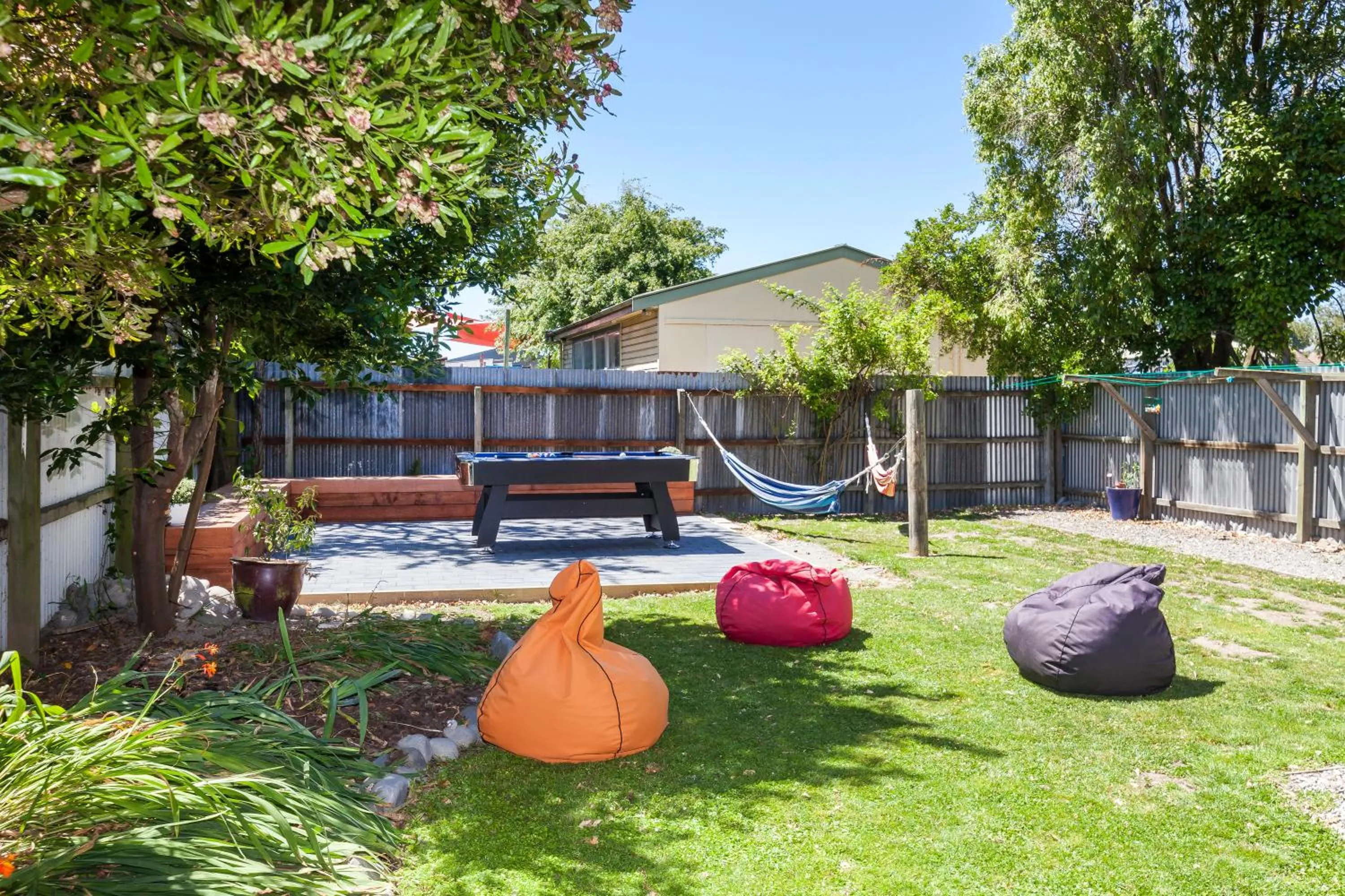 Garden in Around The World Backpackers