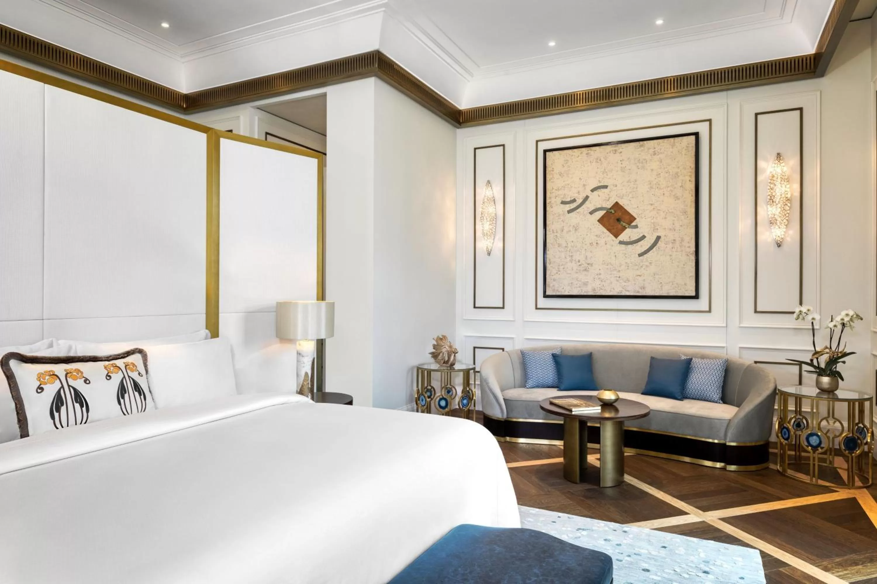 Photo of the whole room, Bed in Matild Palace, a Luxury Collection Hotel