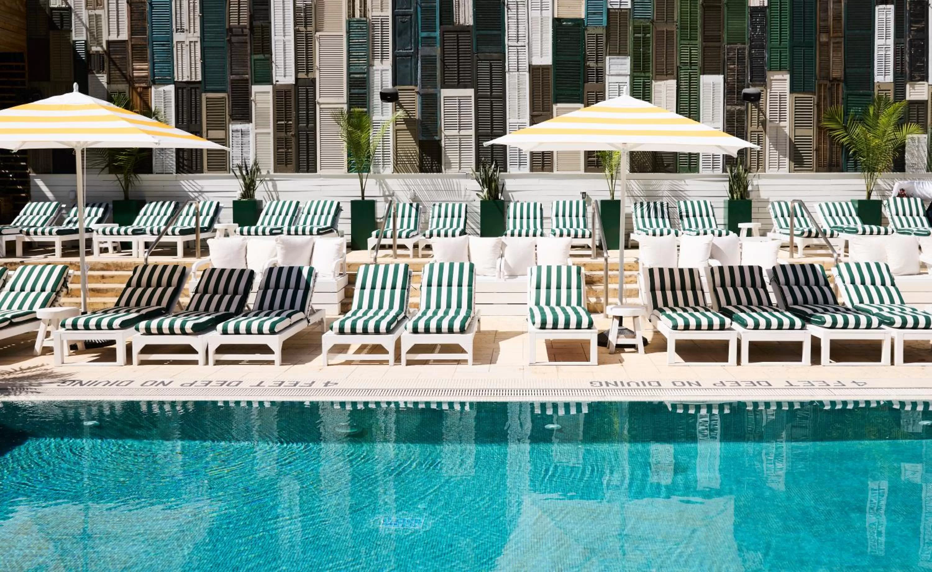 Swimming pool in CODA Williamsburg