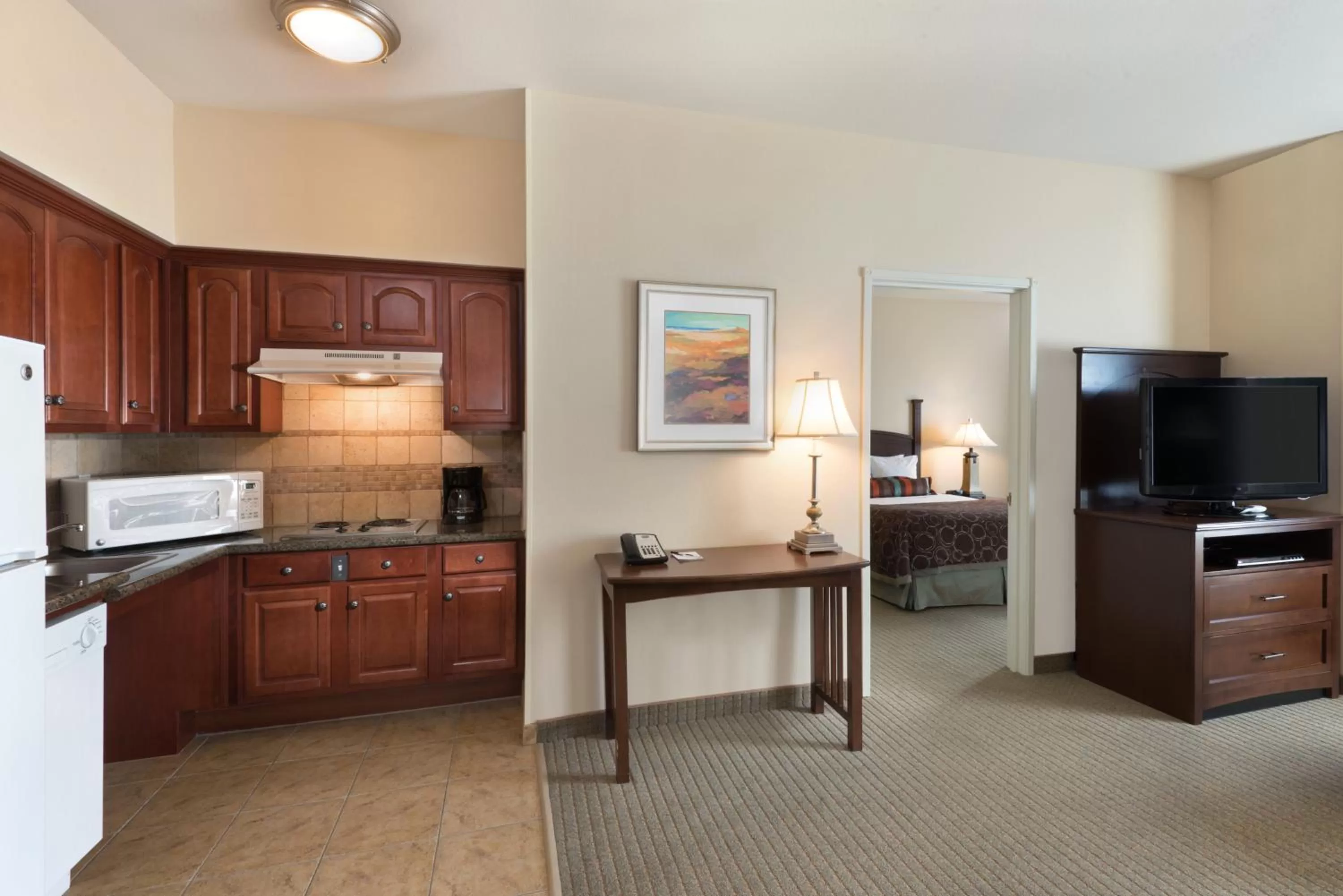 Queen Studio with Roll-In Shower - Disability Access - Non-Smoking in Staybridge Suites Tucson Airport, an IHG Hotel