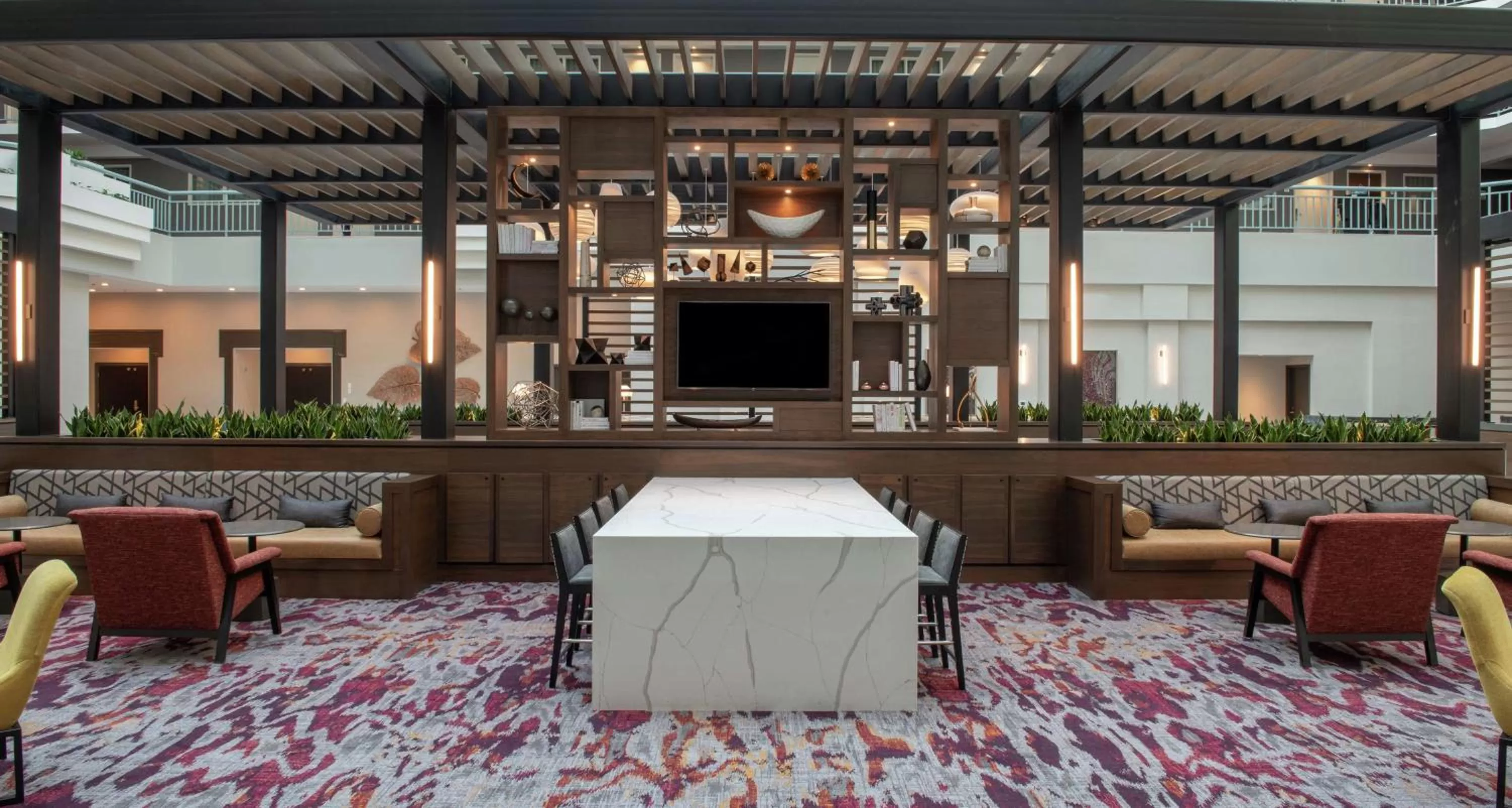 Lobby or reception in Embassy Suites by Hilton Walnut Creek