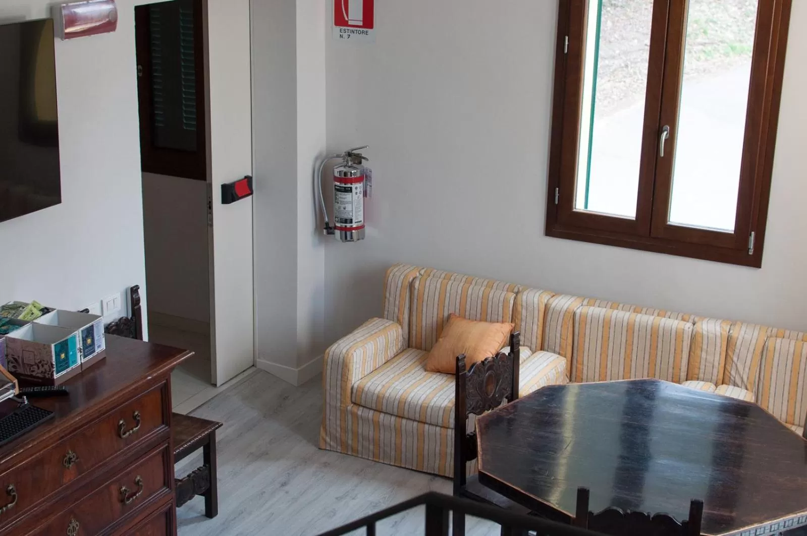 Seating area in Hotel Ca' di Gali